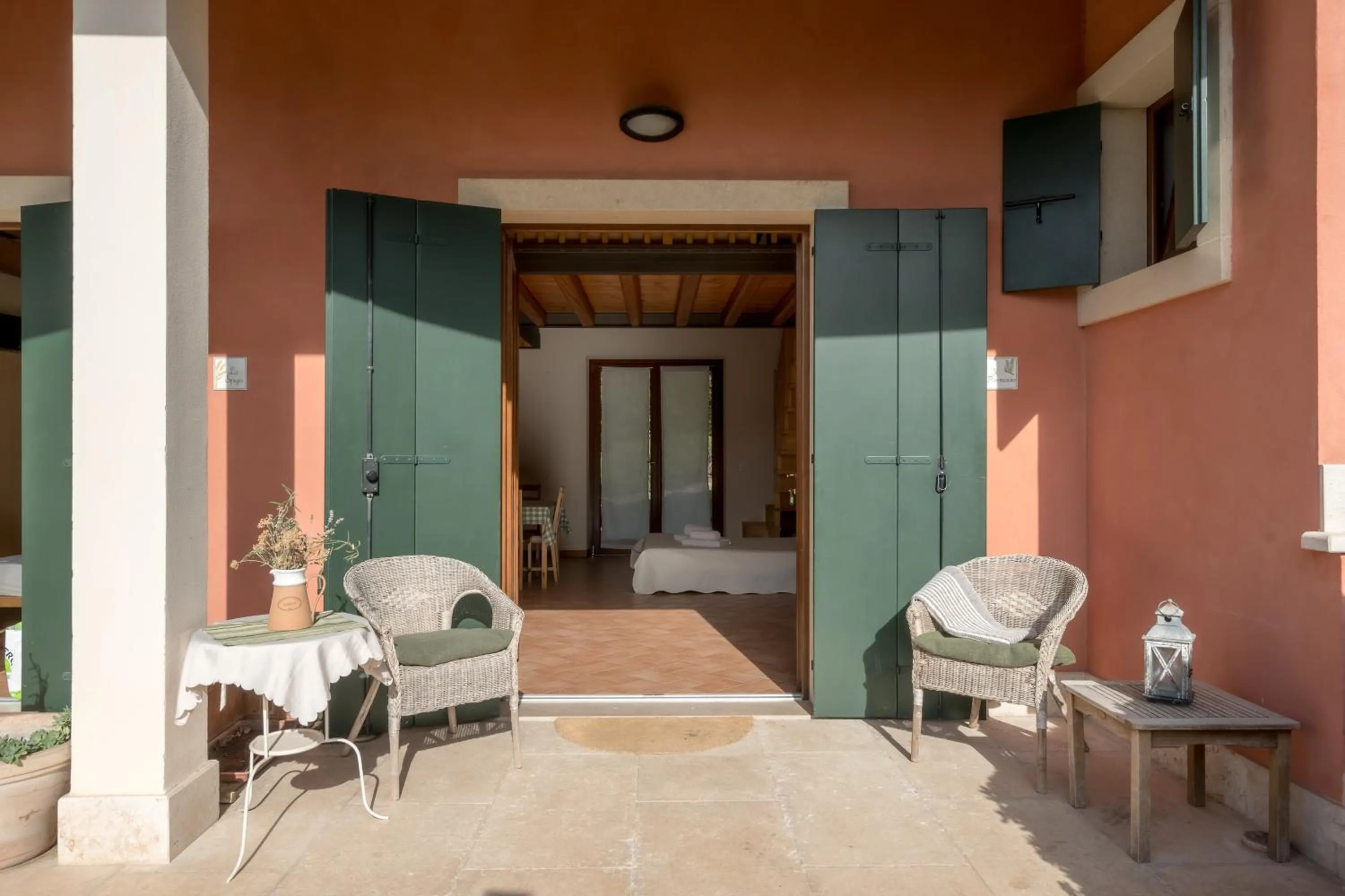 Patio in Agriturismo Il Pianetto