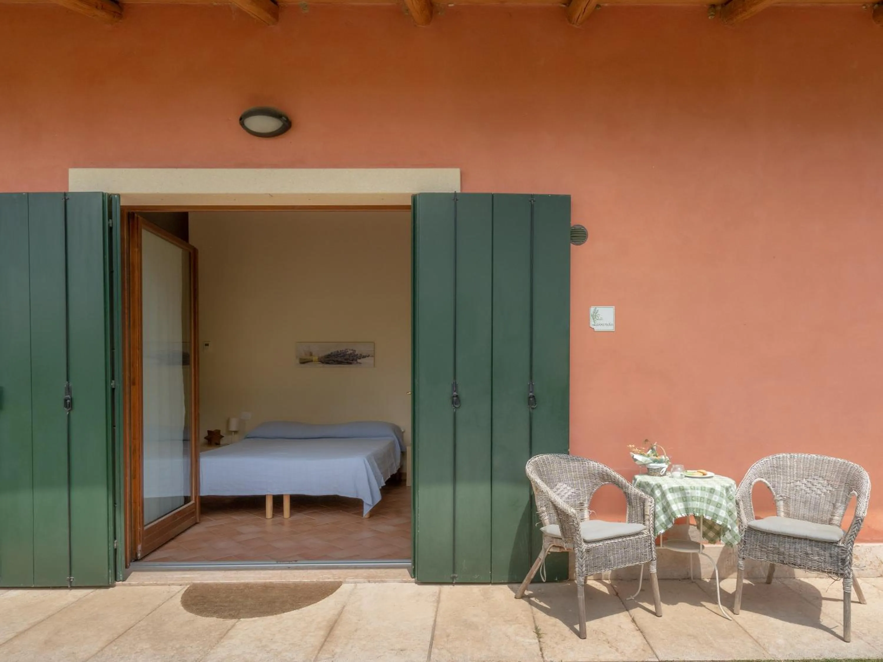 Patio in Agriturismo Il Pianetto