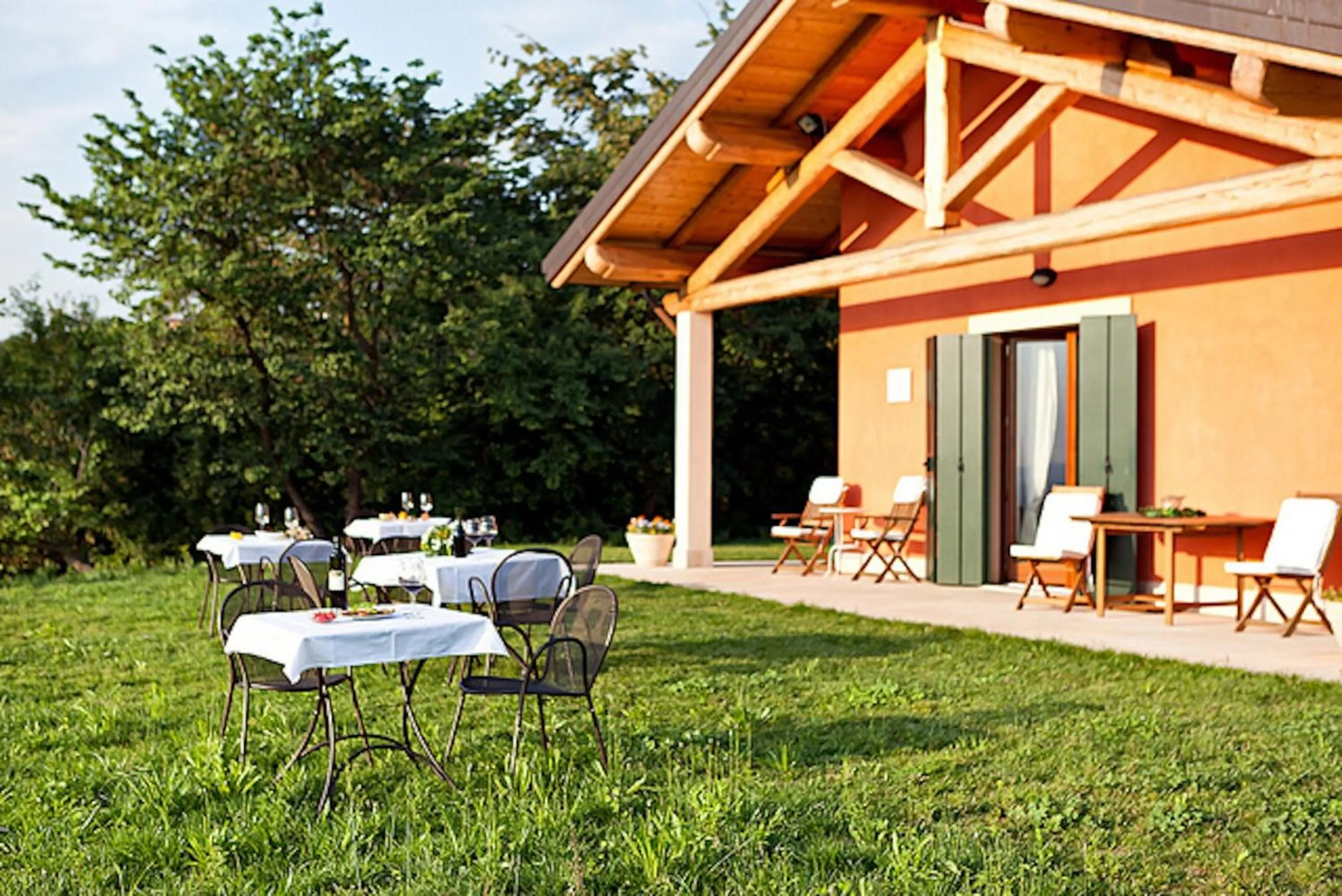 Patio in Agriturismo Il Pianetto