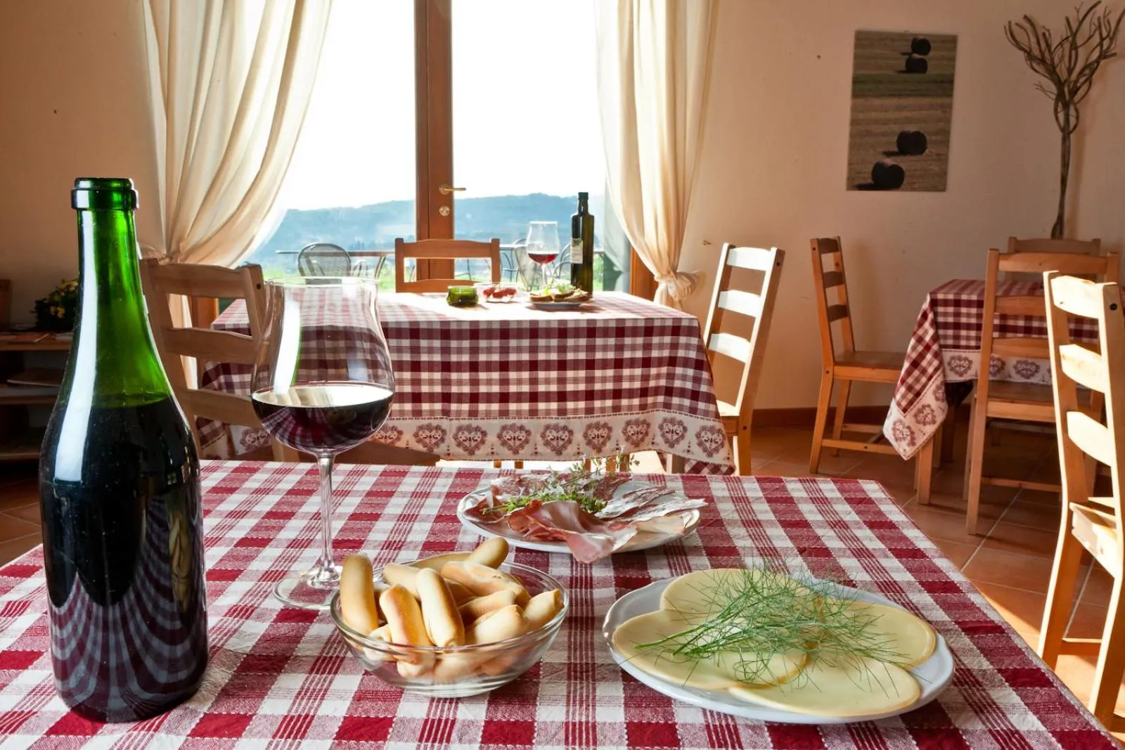 Garden in Agriturismo Il Pianetto