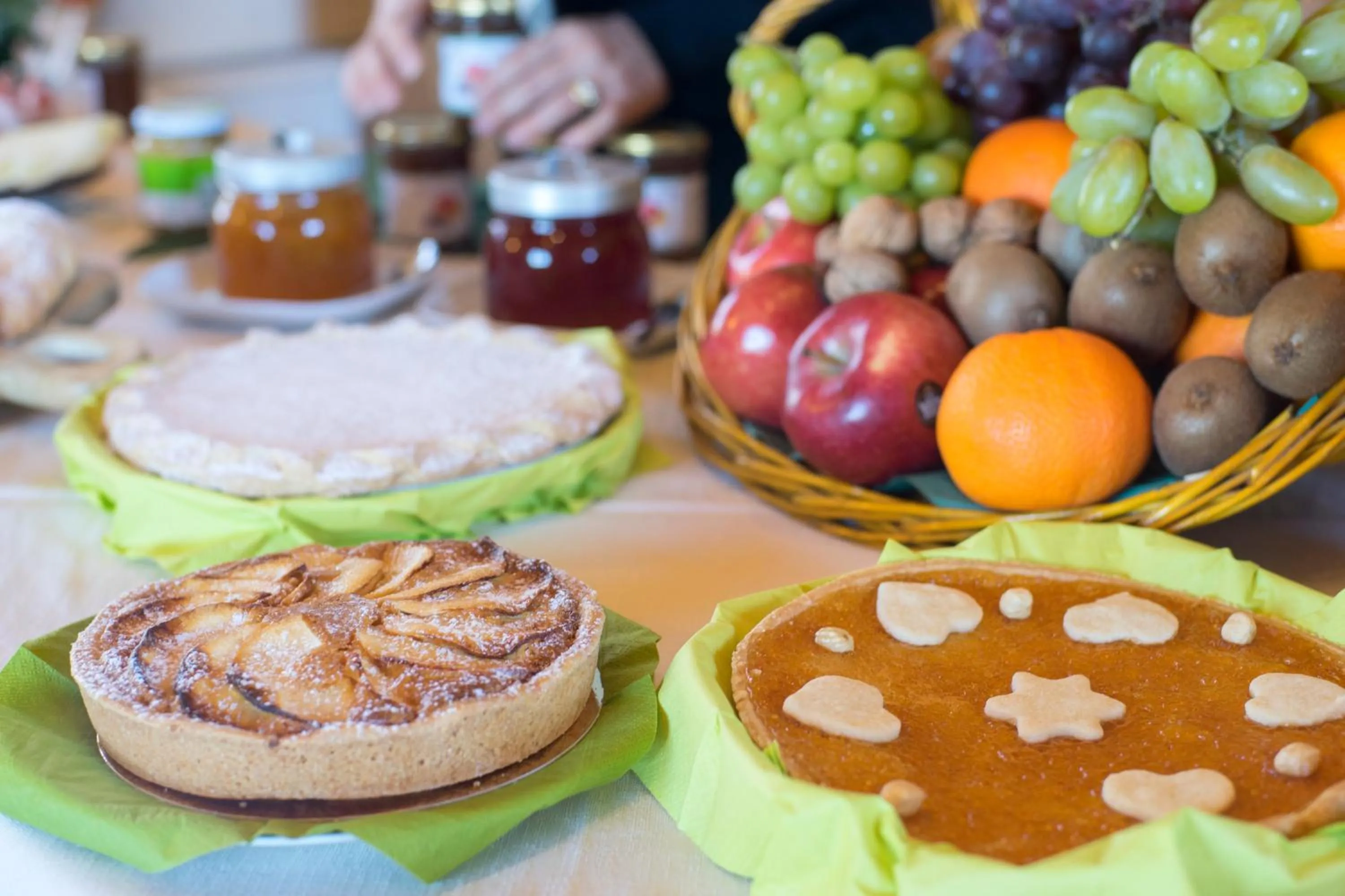 Food and drinks in Agriturismo Il Pianetto