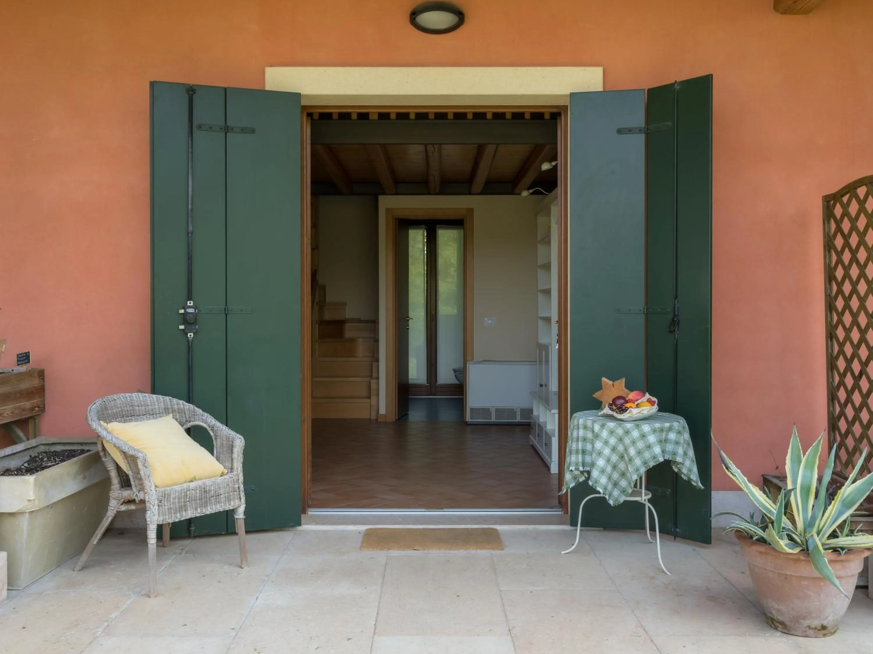 Patio in Agriturismo Il Pianetto