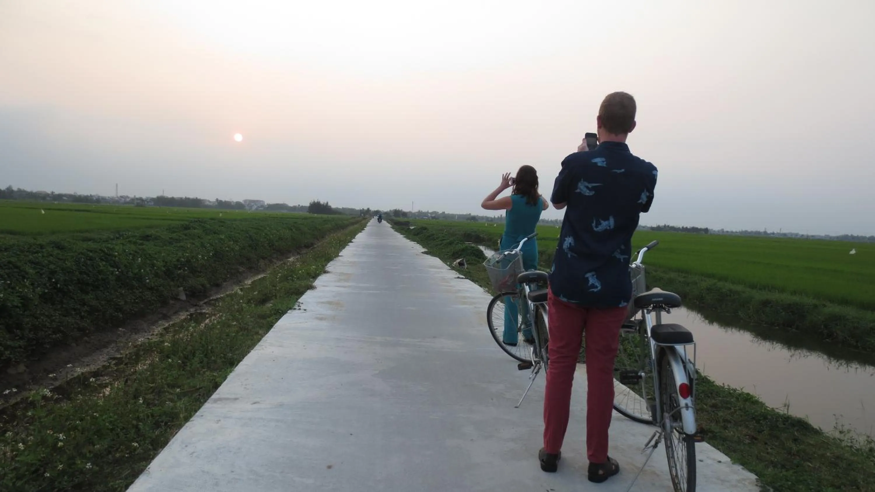 Cycling in Charming Homestay