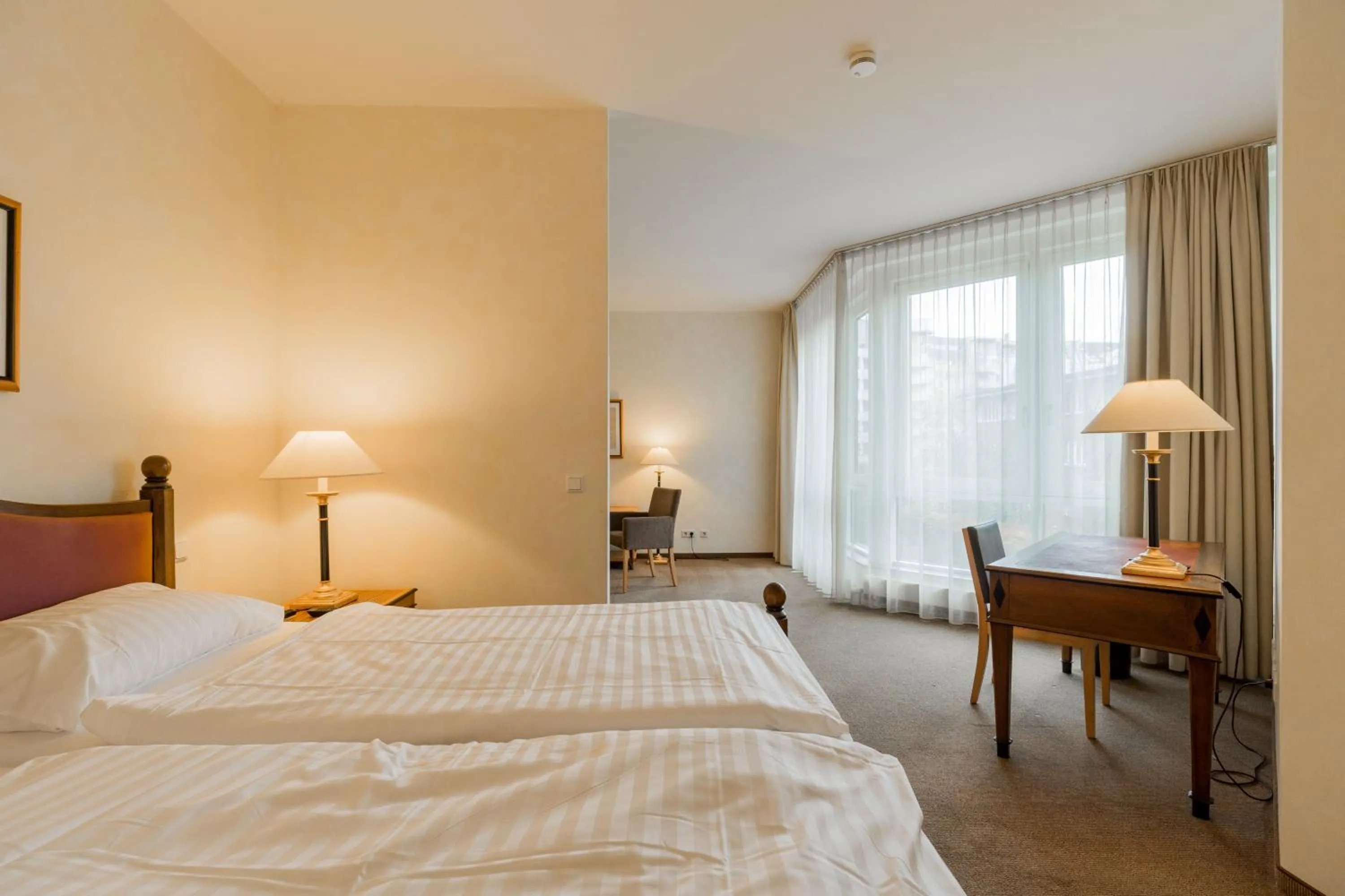 Bed in Apartmenthaus Berlin Mitte