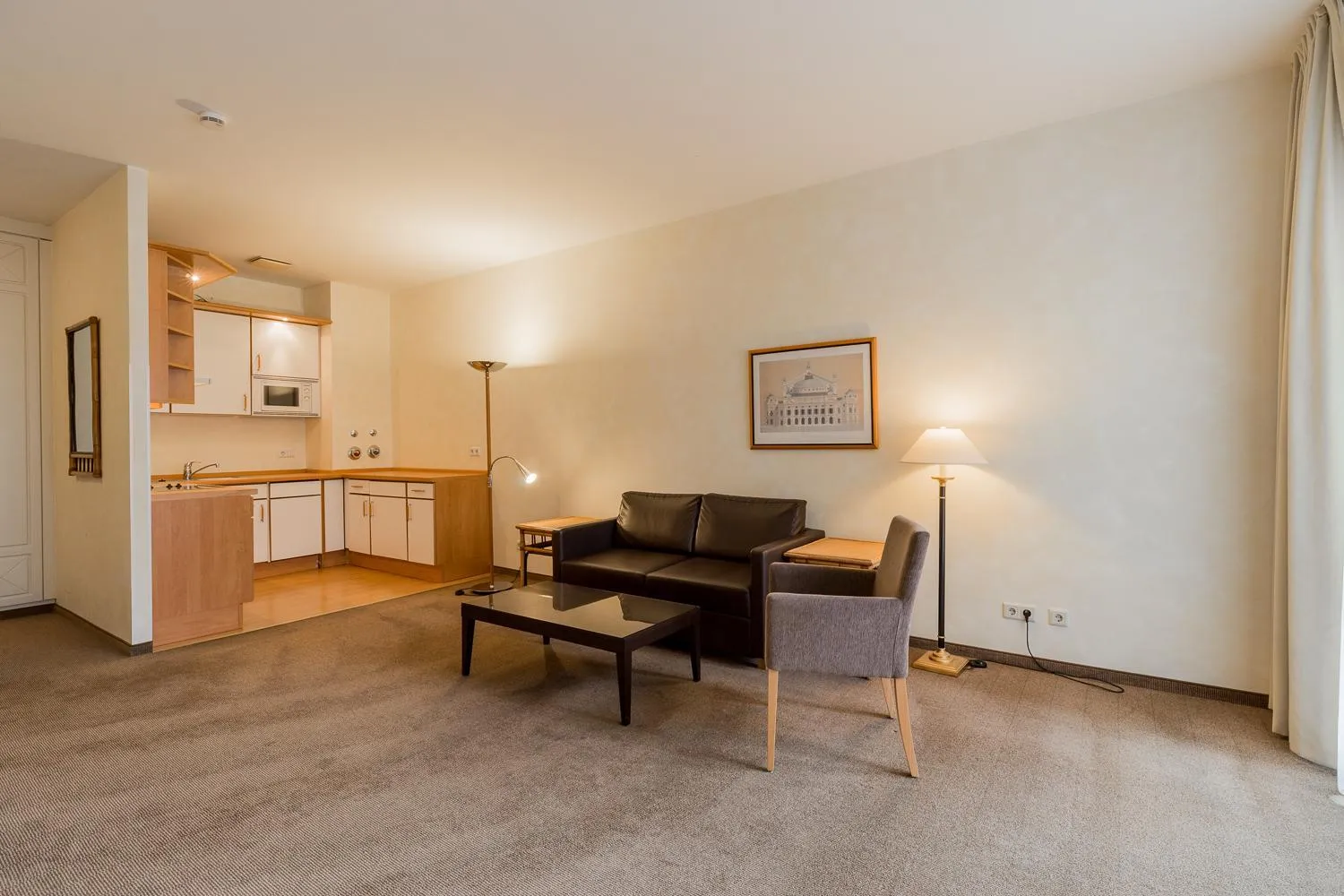 Living room in Apartmenthaus Berlin Mitte