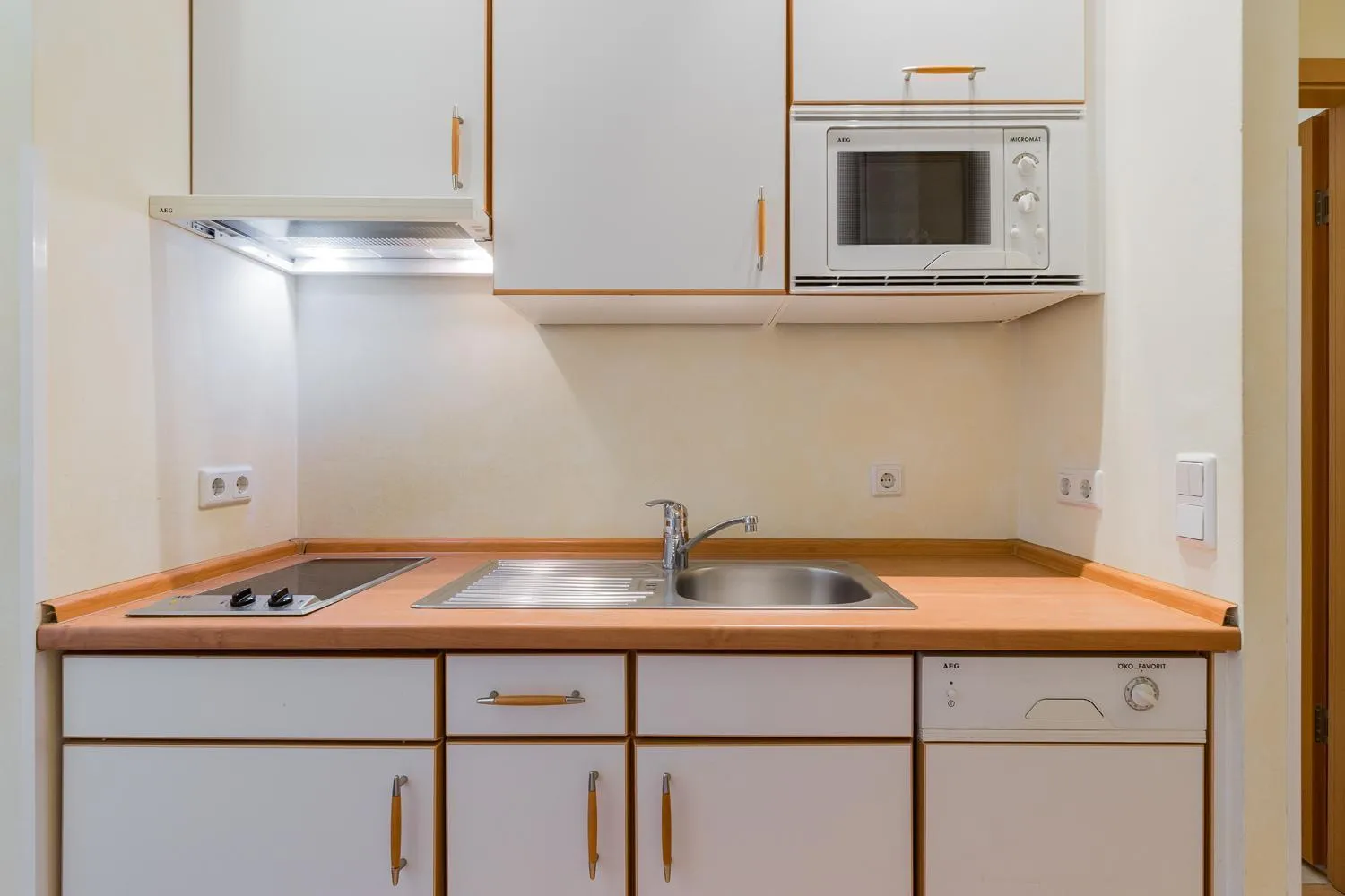 Kitchen or kitchenette in Apartmenthaus Berlin Mitte