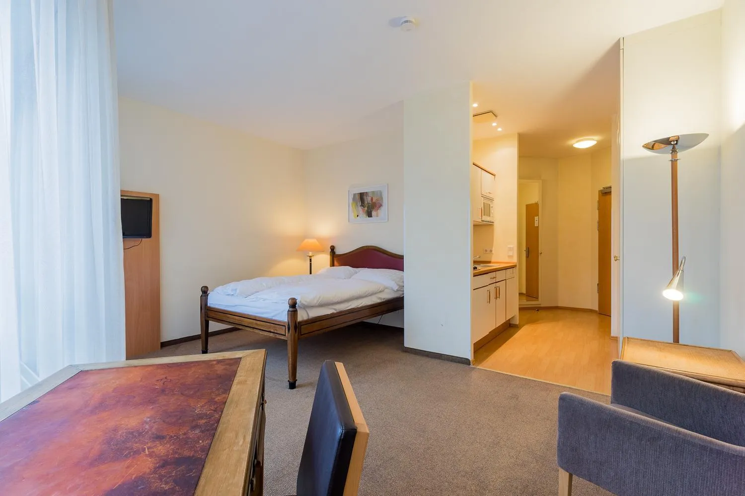 Bed in Apartmenthaus Berlin Mitte