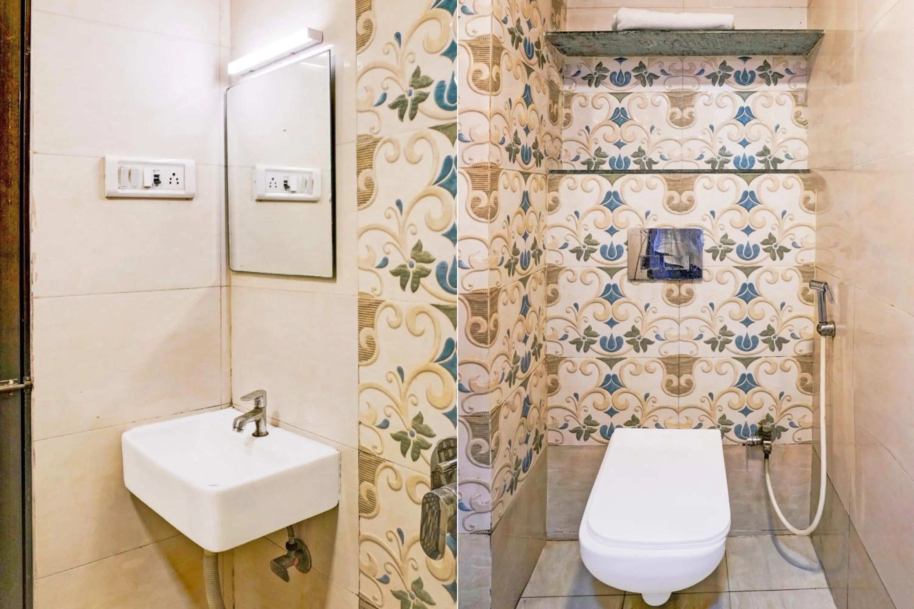 Bathroom in Super Hotel O Four Bungalow Formerly Ardaas Residency