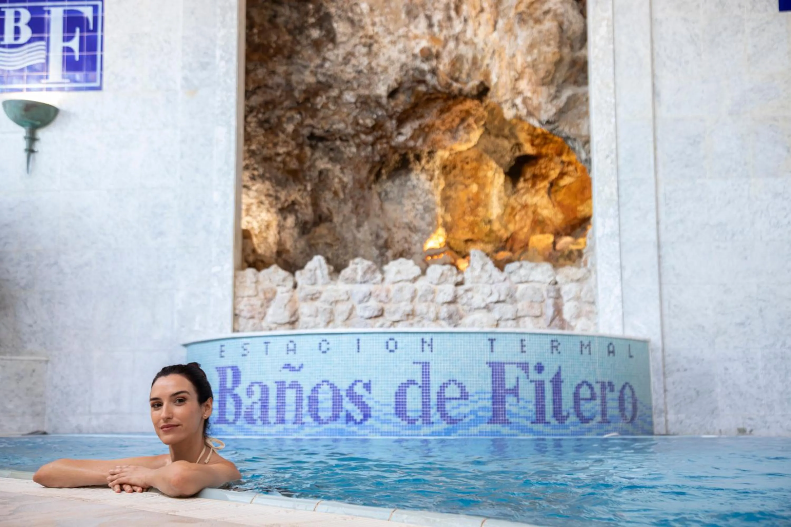 Hot Spring Bath in Balneario de Fitero - Hotel Bécquer