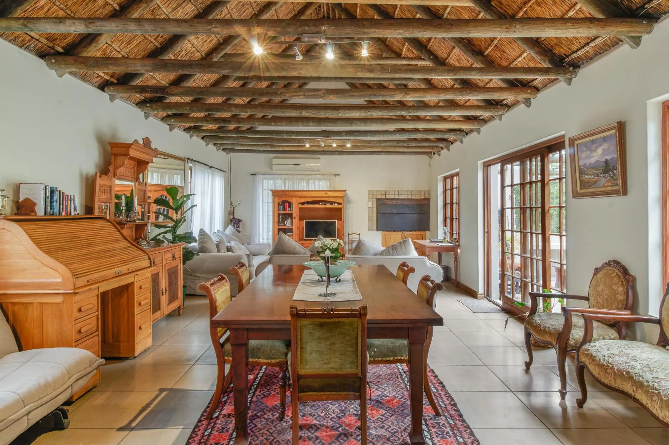 Seating area in Mountain Manor