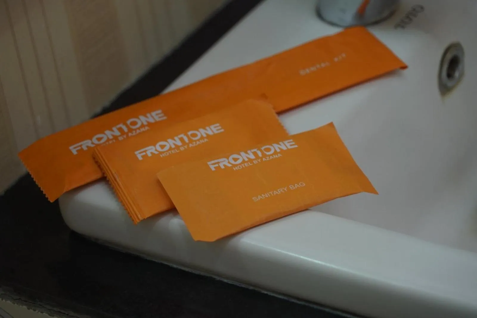 Bathroom in Front One HK Resort Simpang Lima