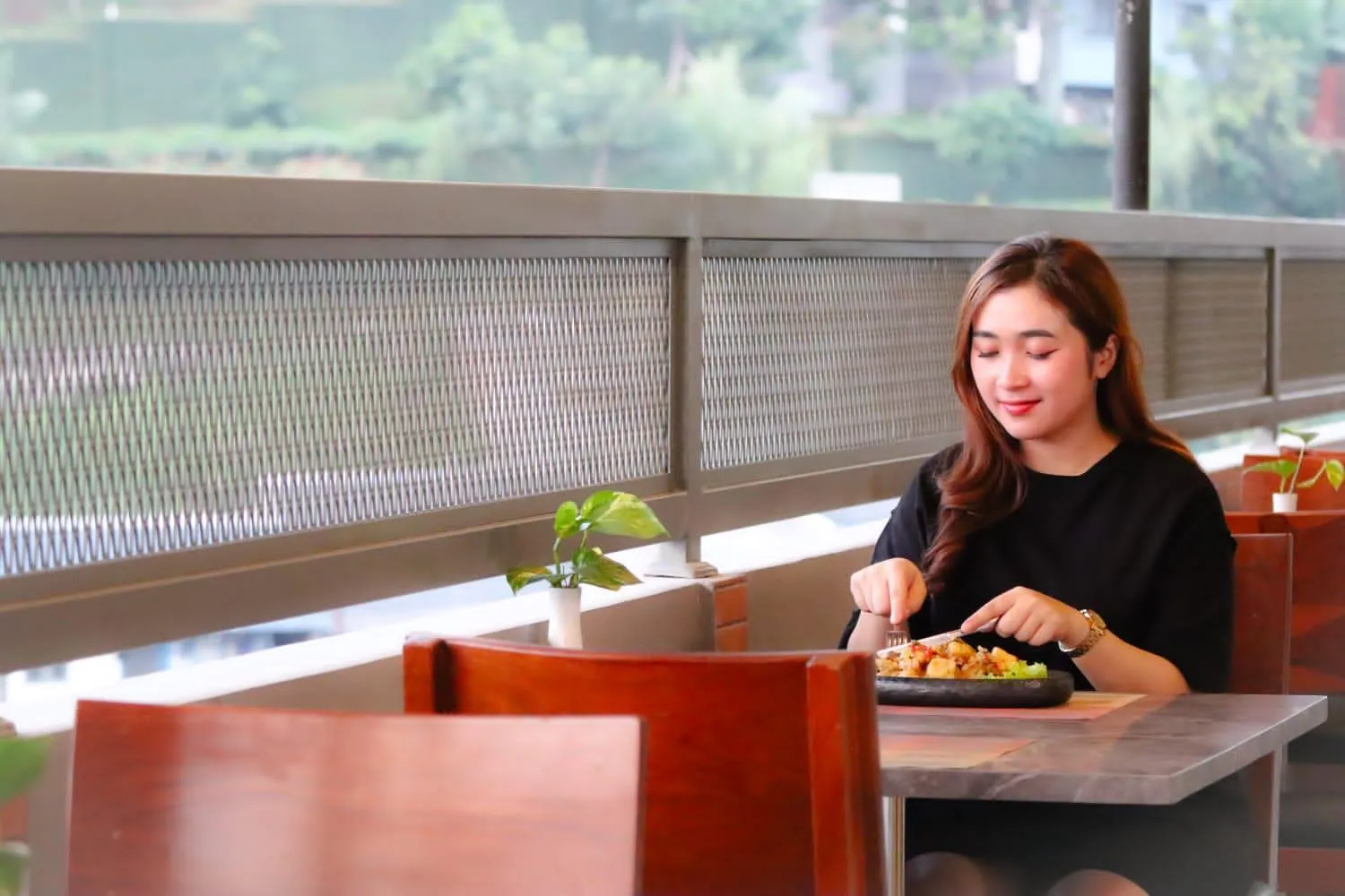 Restaurant/places to eat in Front One HK Resort Simpang Lima