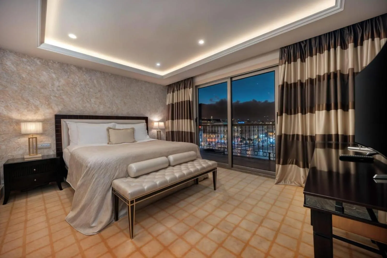 Bed in Liman Hotel & Casino by Merit