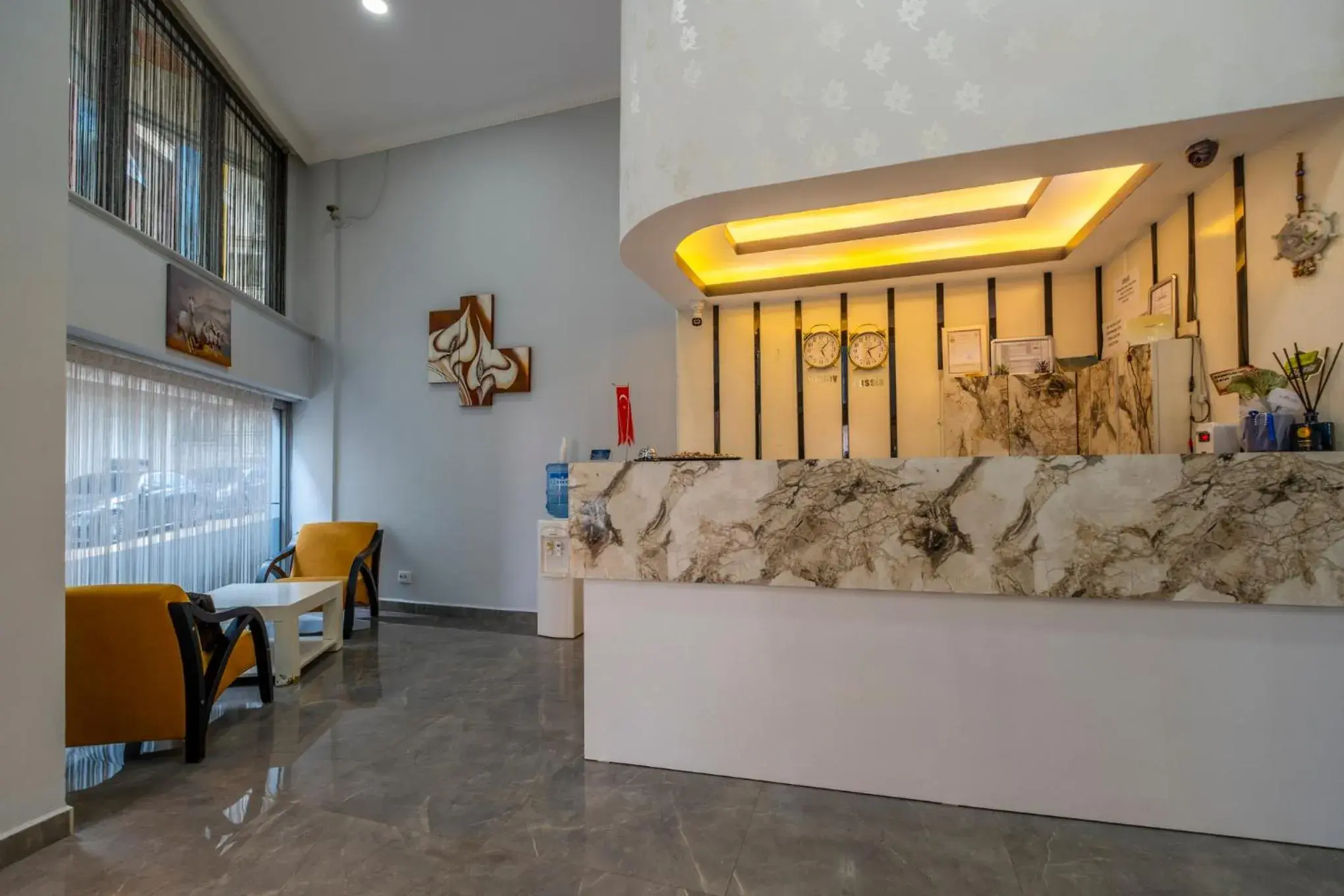 Lobby or reception in Deluxe Ersoy Hotel Lobby or reception in Deluxe Ersoy Hotel