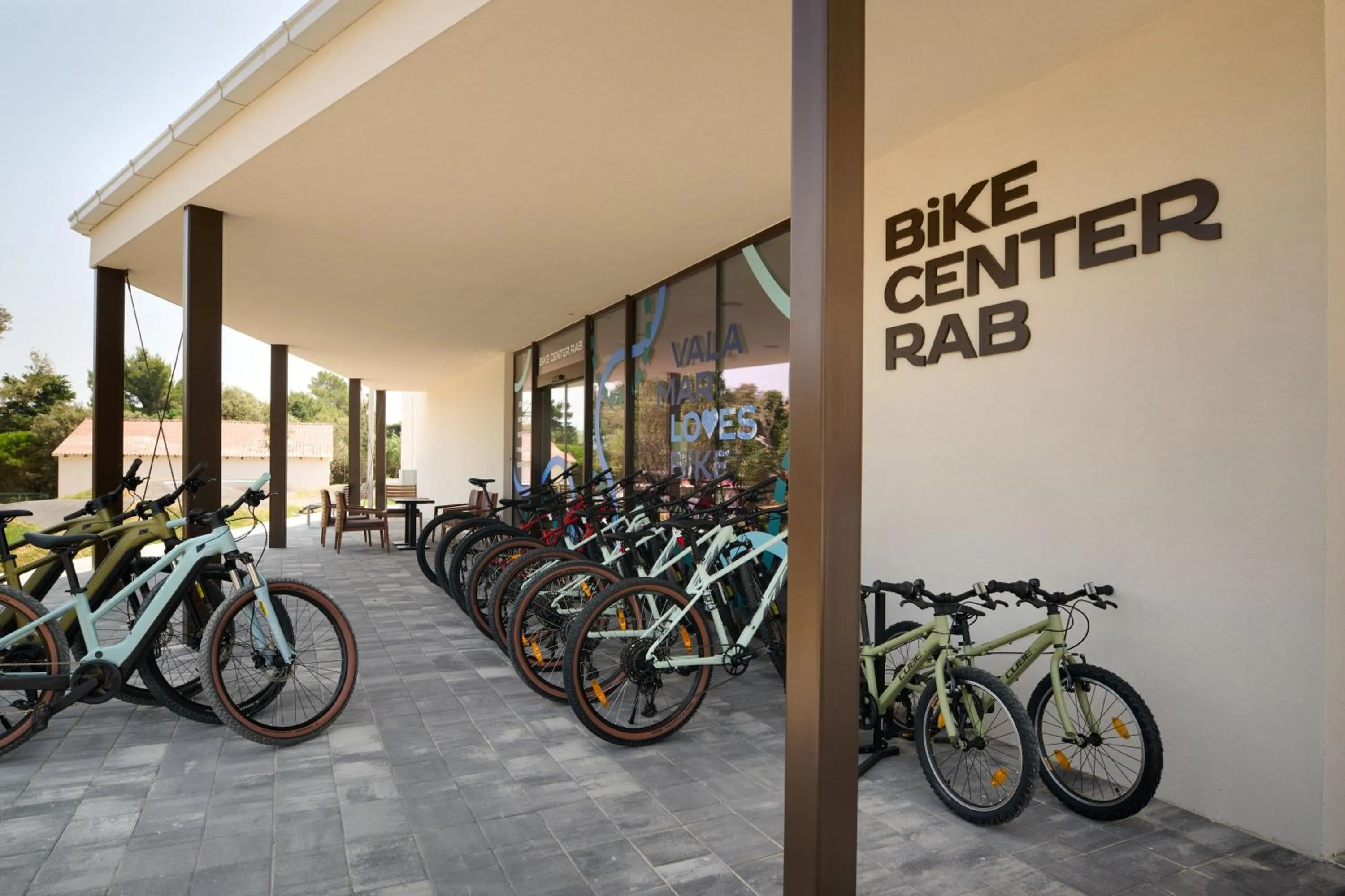 Cycling in Arba Resort, Valamar Collection