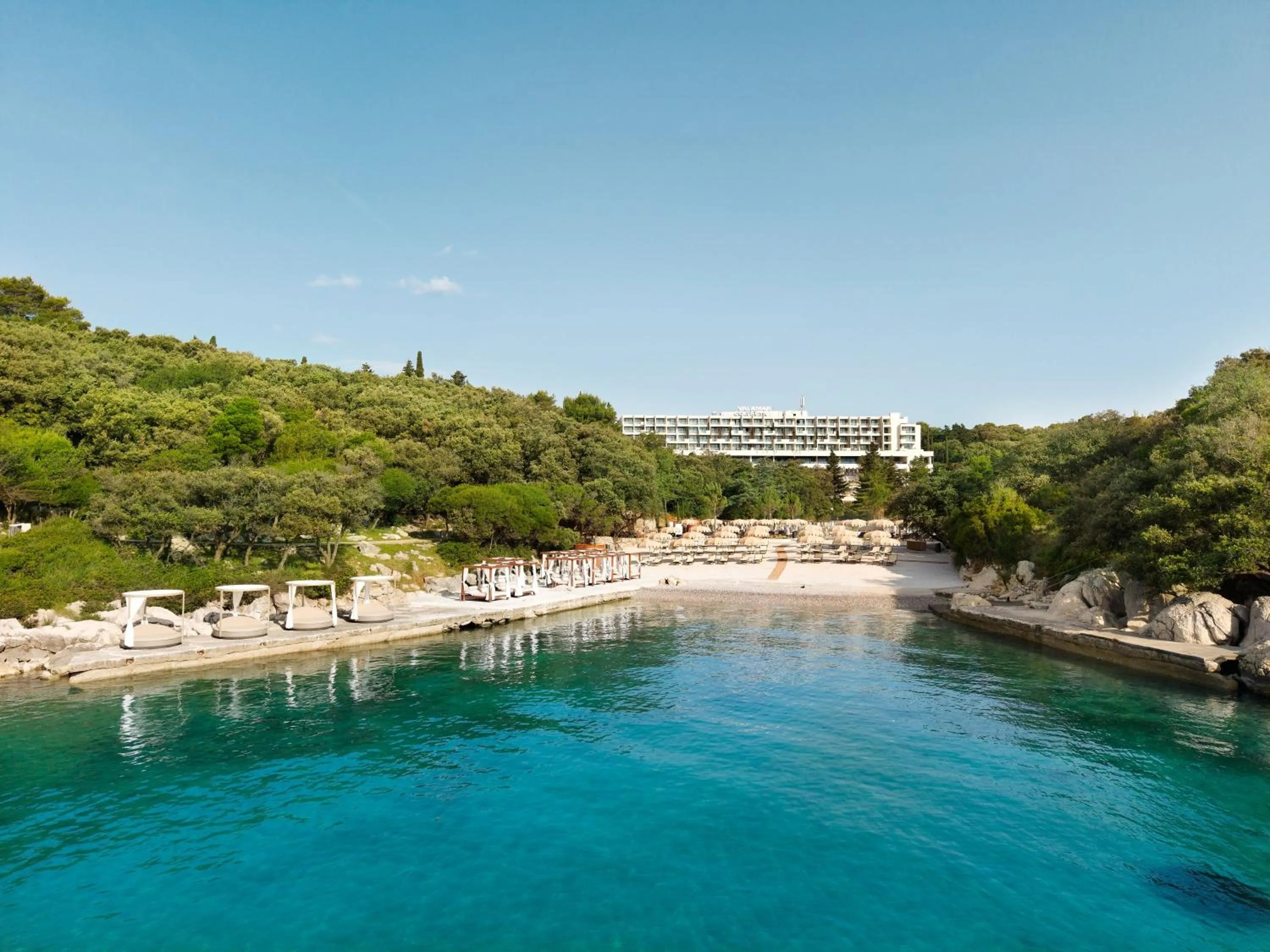 Beach in Arba Resort, Valamar Collection
