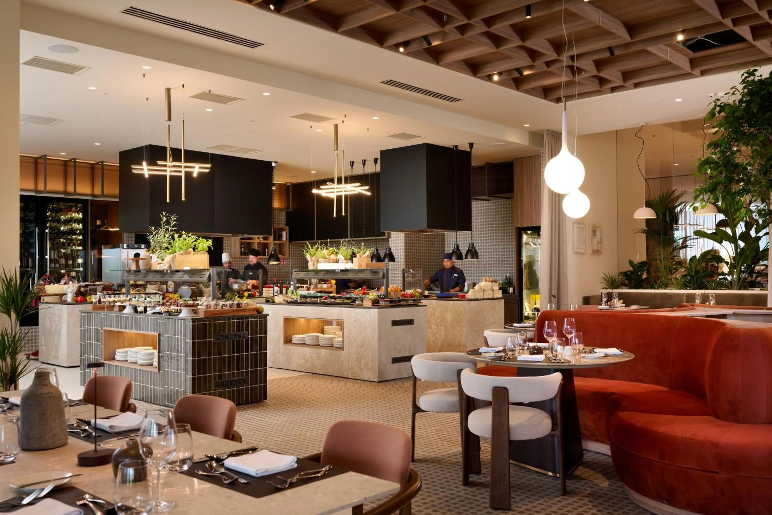 Buffet breakfast in Arba Resort, Valamar Collection