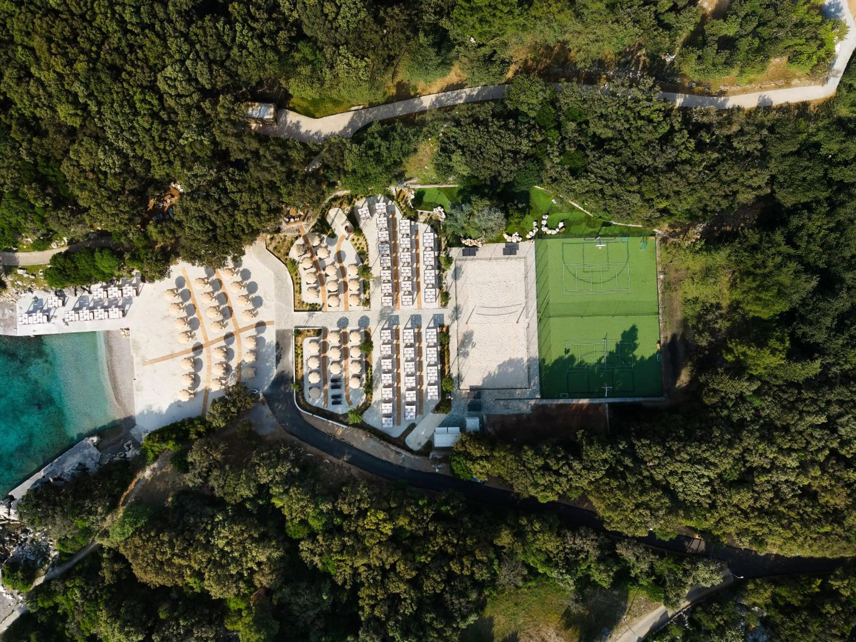 Bird's eye view in Arba Resort, Valamar Collection