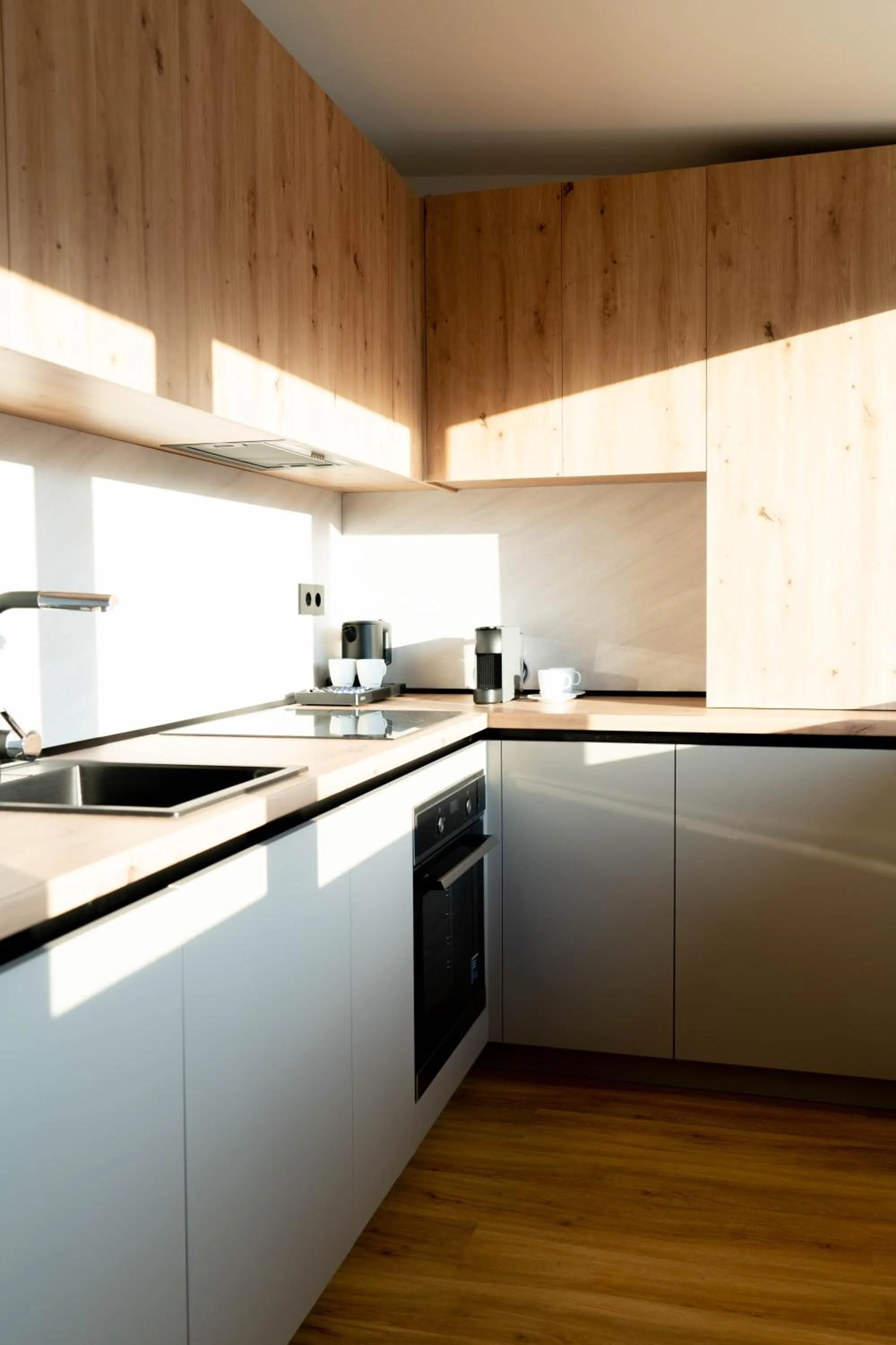 Kitchen or kitchenette in Bloom Downtown Suites