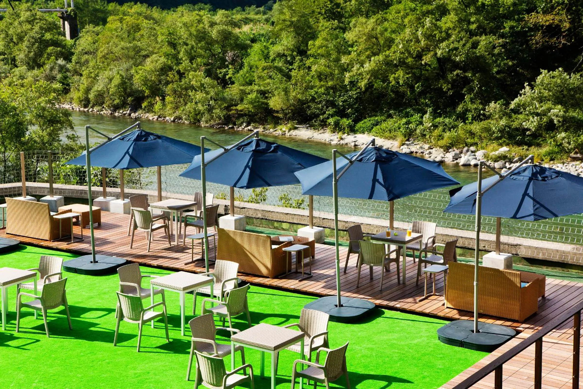 Balcony/Terrace in Kurobe UnazukiOnsen Togen