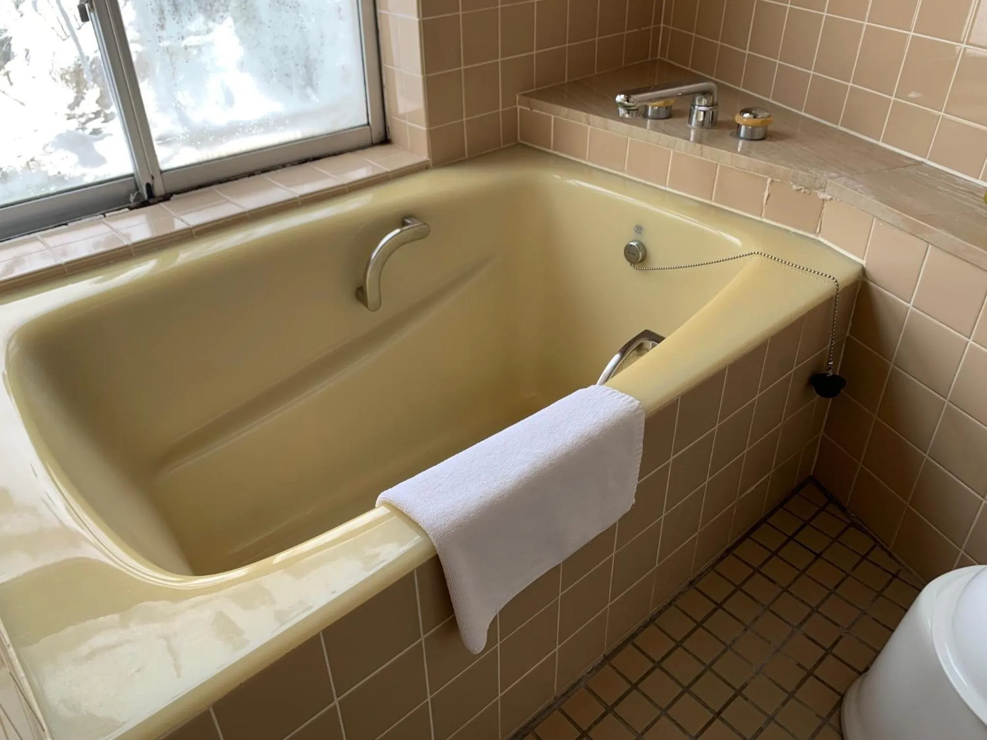 Bathroom in Kurobe UnazukiOnsen Togen