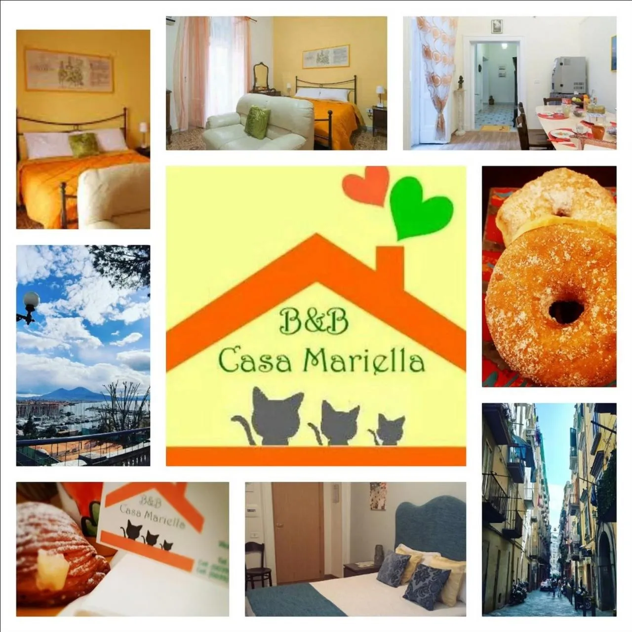 Property logo or sign in Bed and Breakfast Casa Mariella