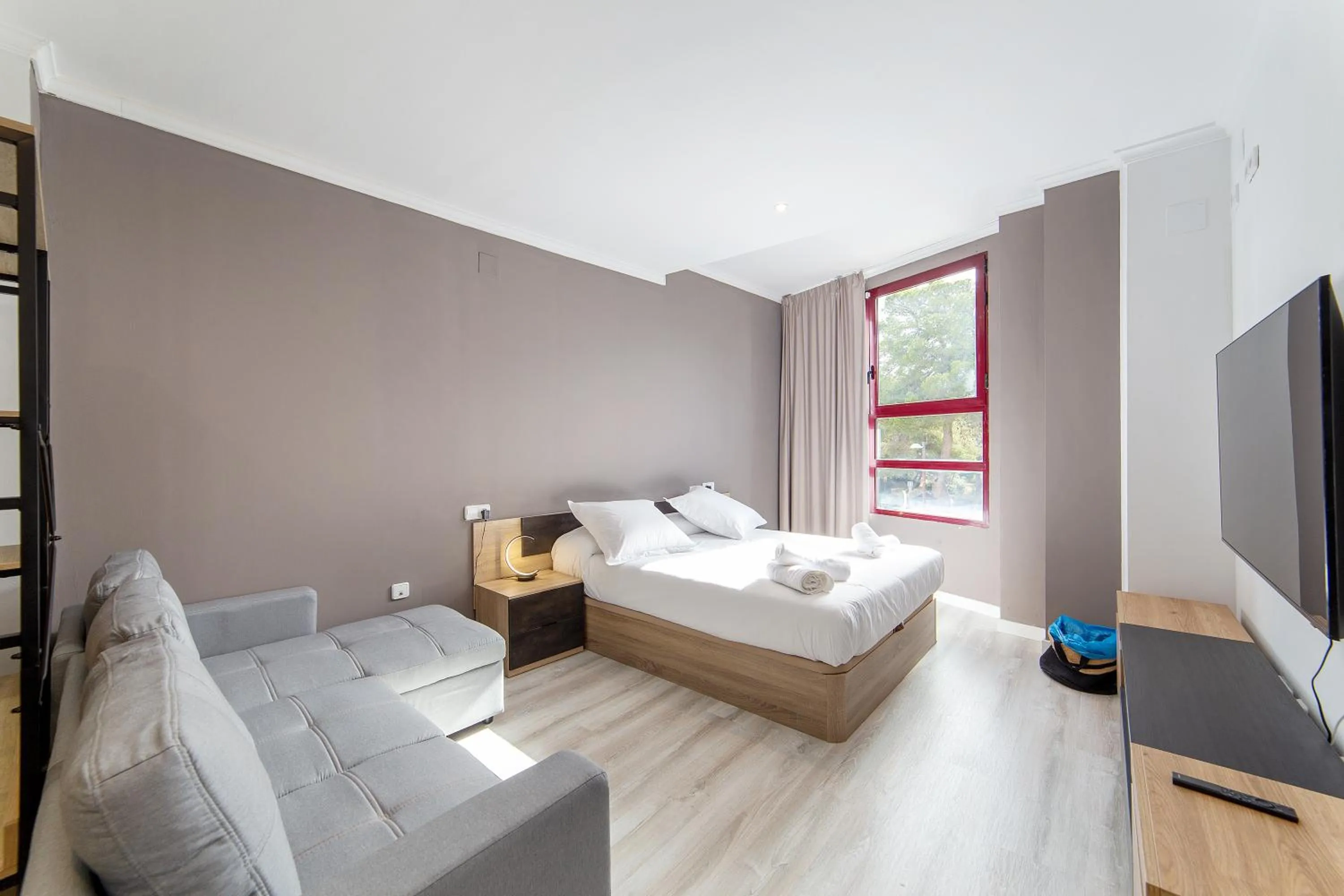 Bed in Albufera Dreams Nature Suites