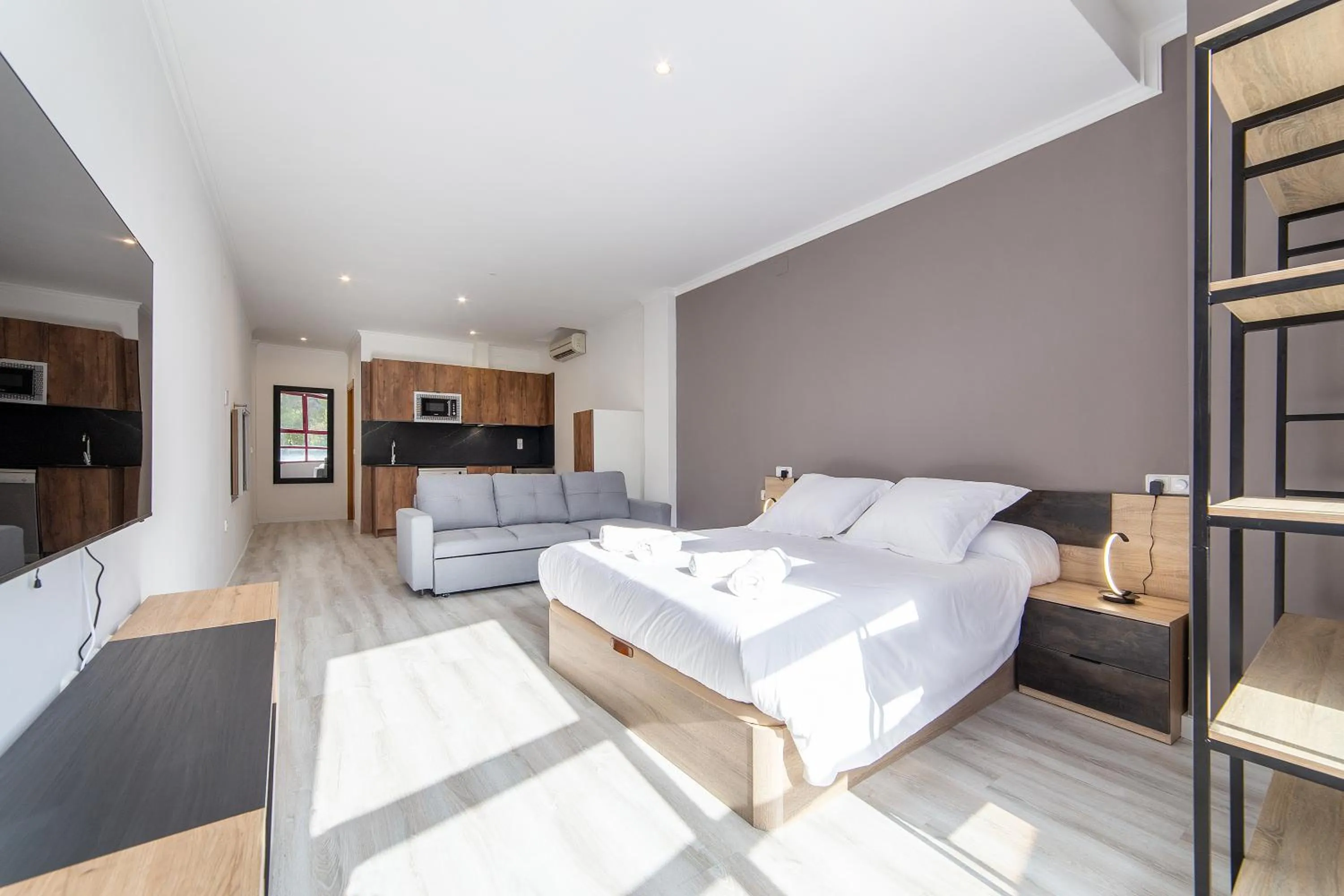 Bed in Albufera Dreams Nature Suites