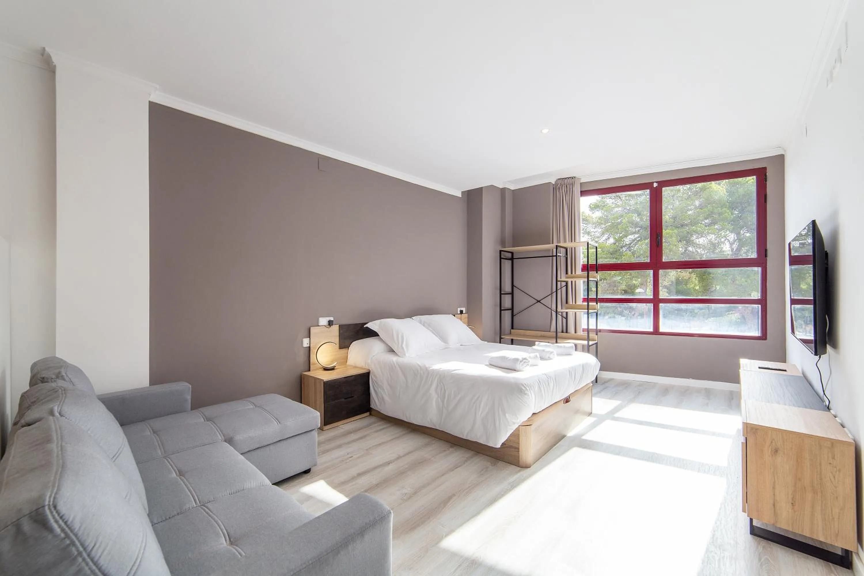 Bed in Albufera Dreams Nature Suites