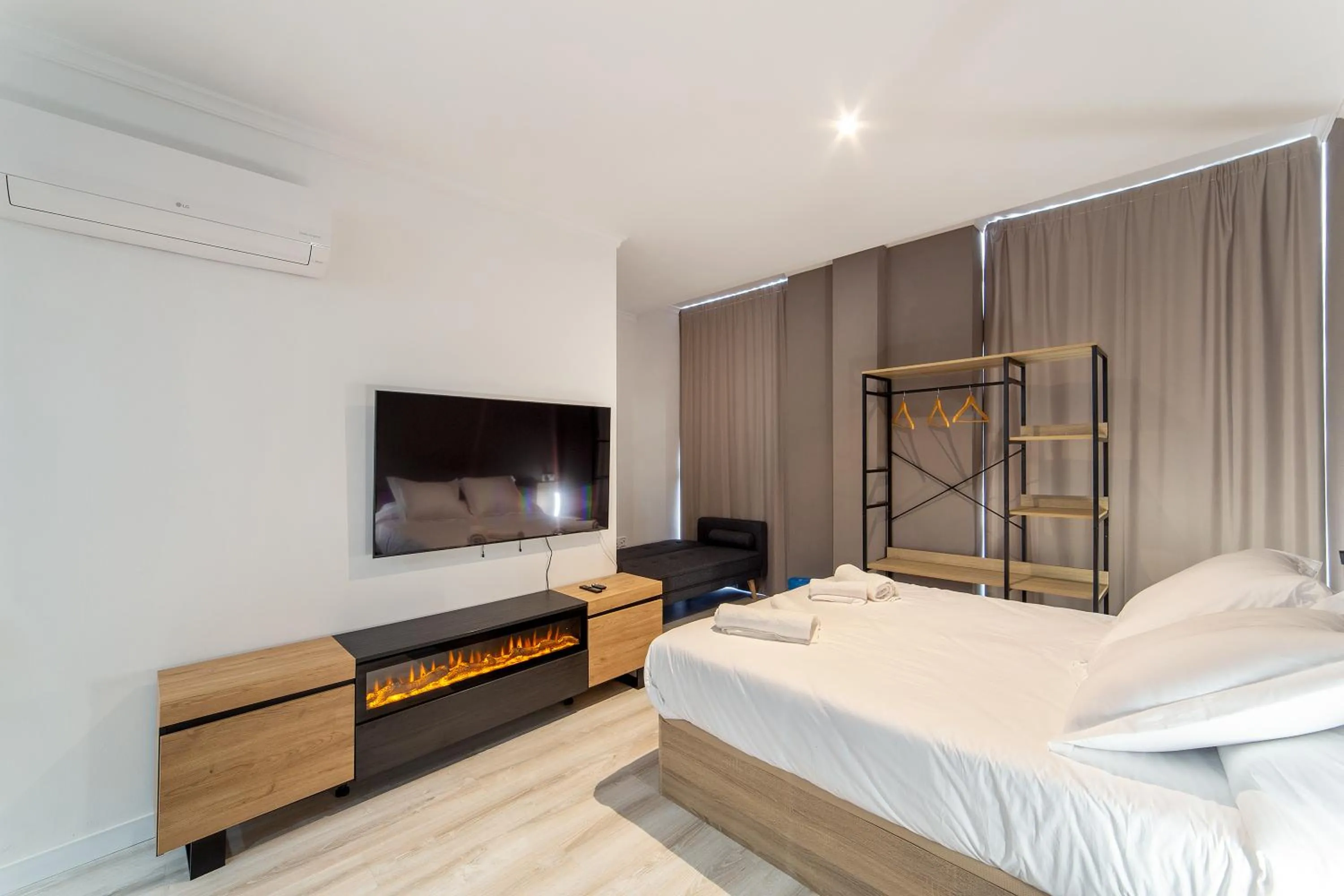 Bed in Albufera Dreams Nature Suites