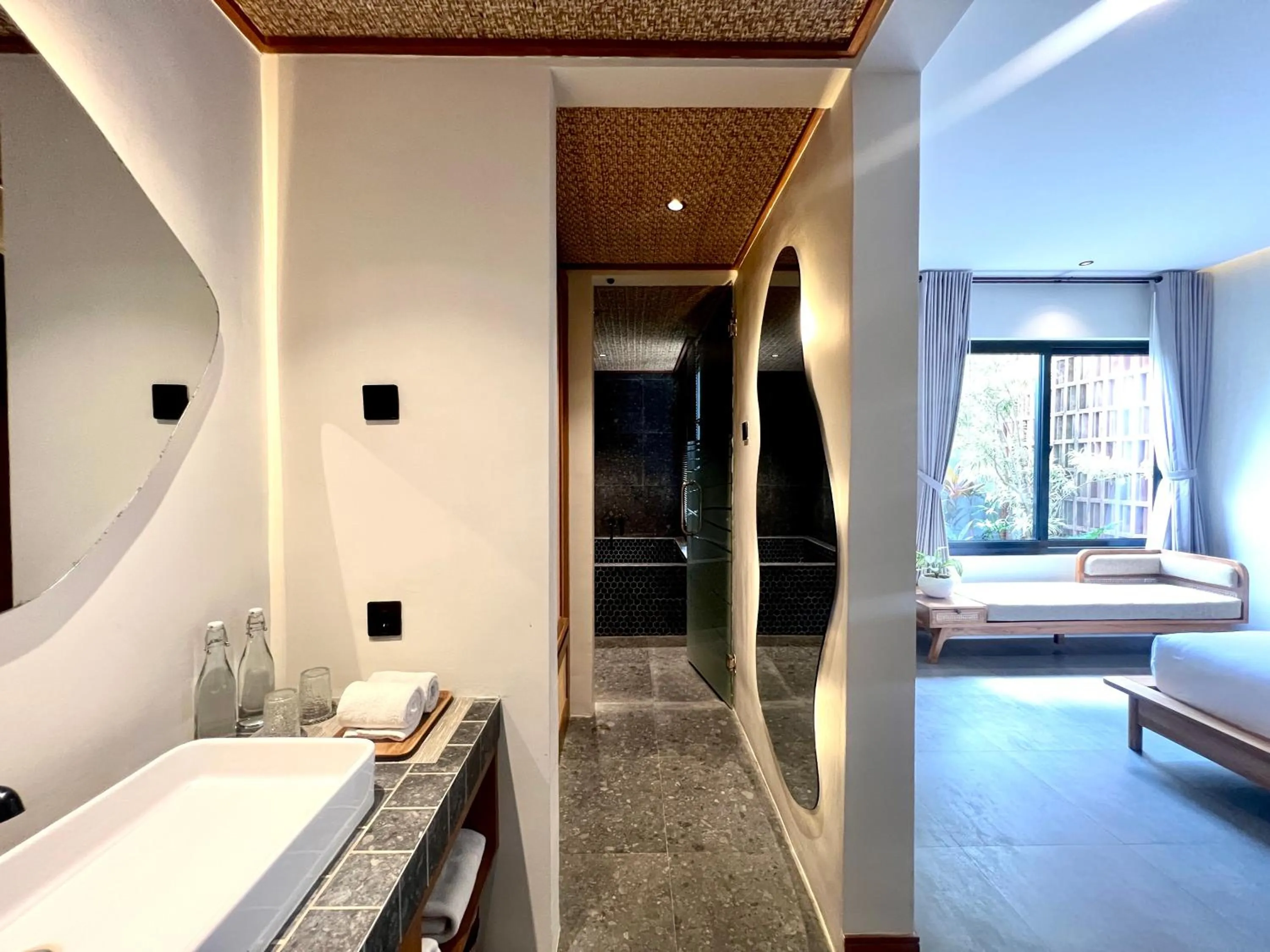 Bed in Canggu Bagus Suites