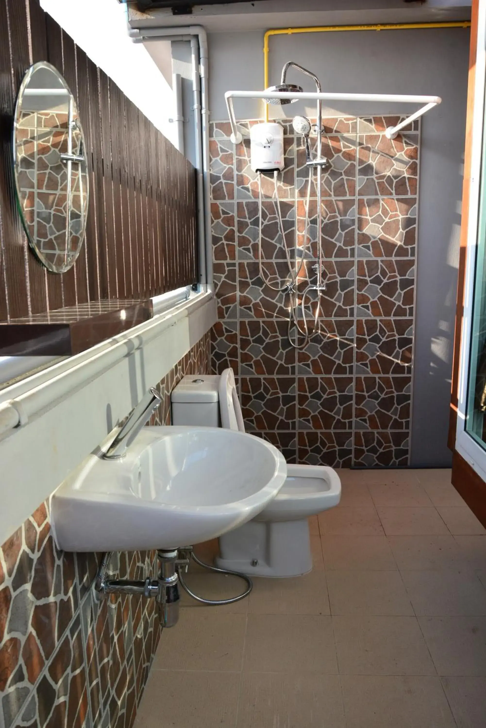 Shower, Bathroom in Adamaz House