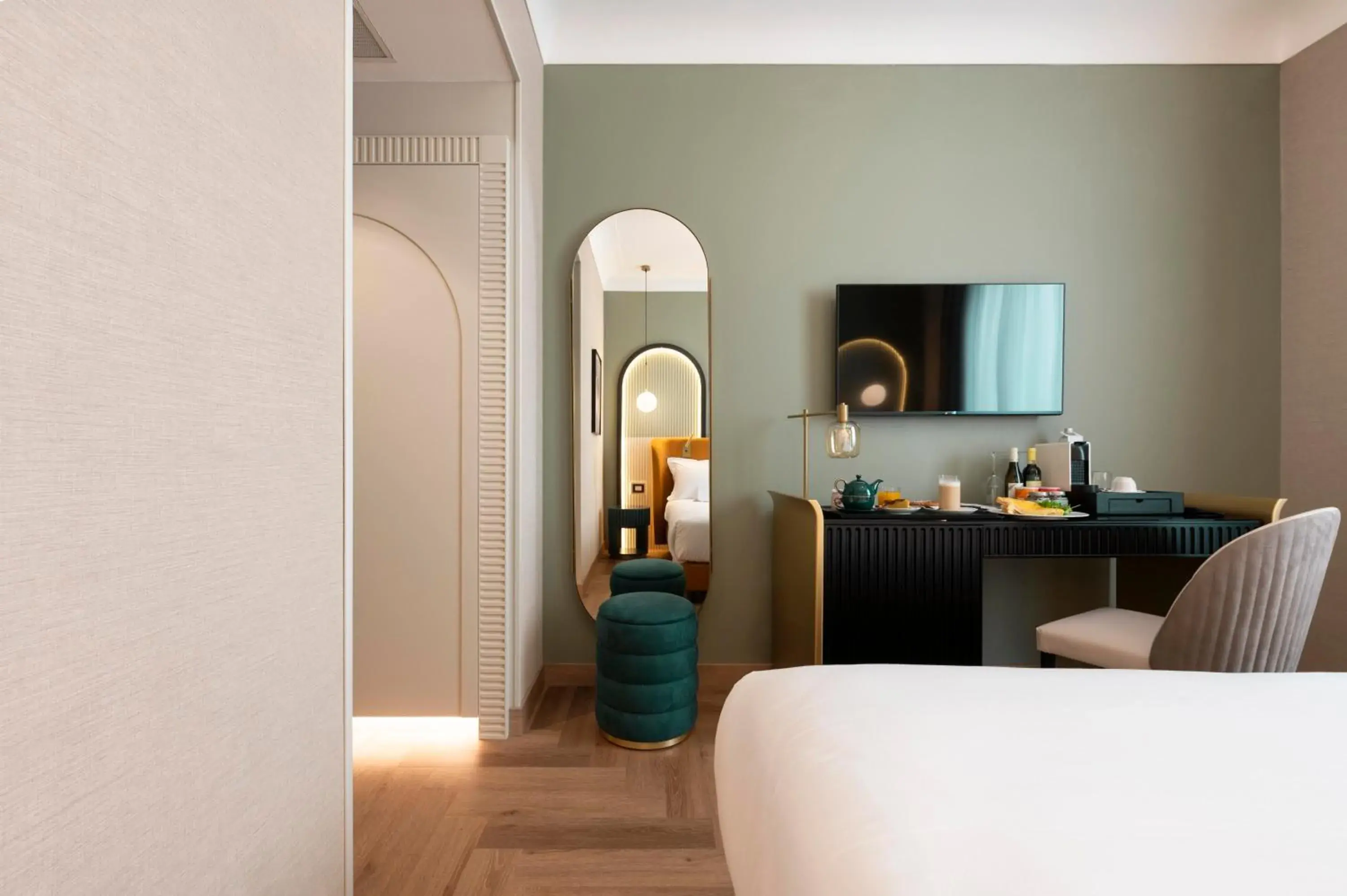 Bed in Je Rome Hotel Bed in Je Rome Hotel