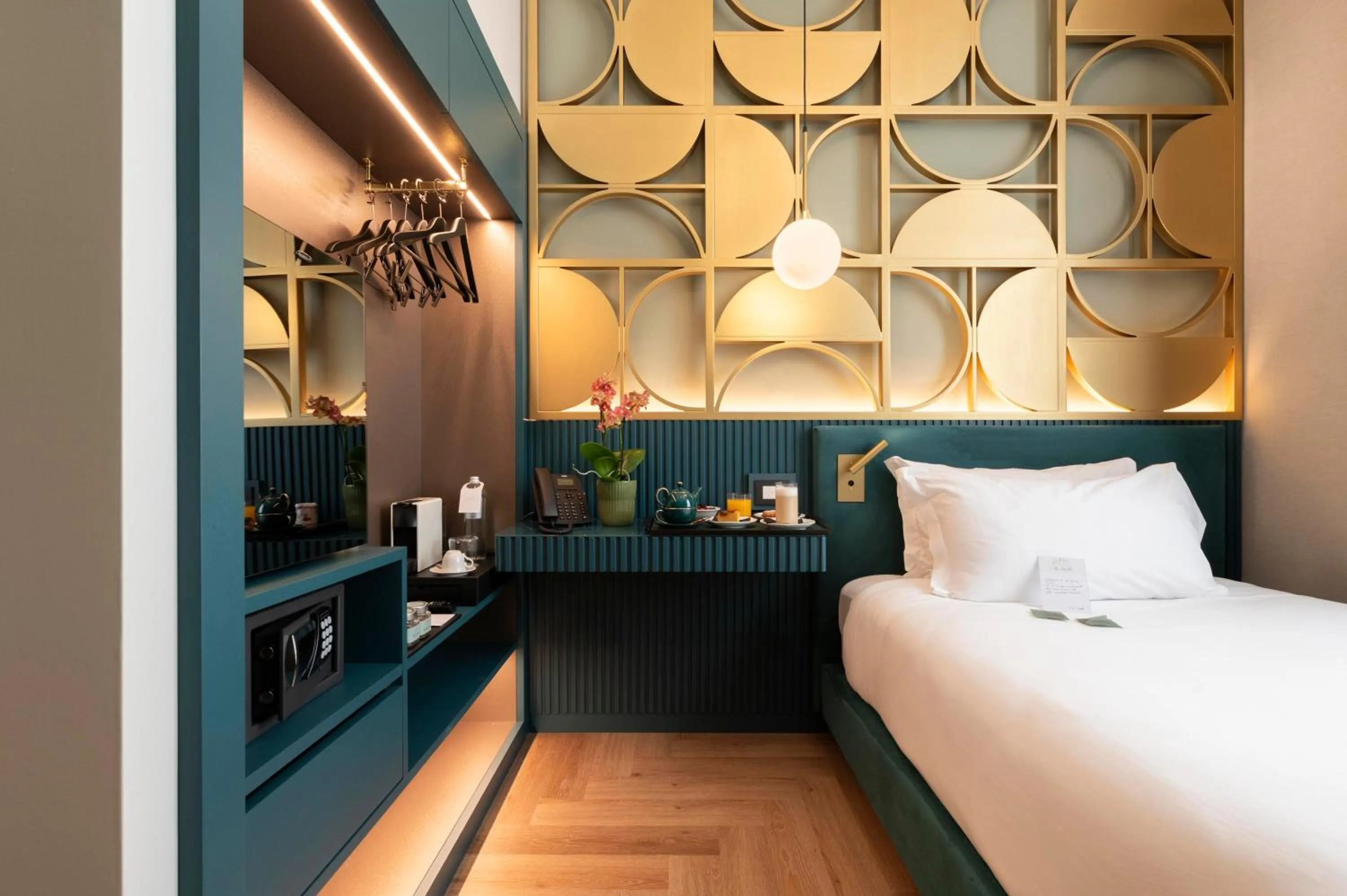 Bed in Je Rome Hotel