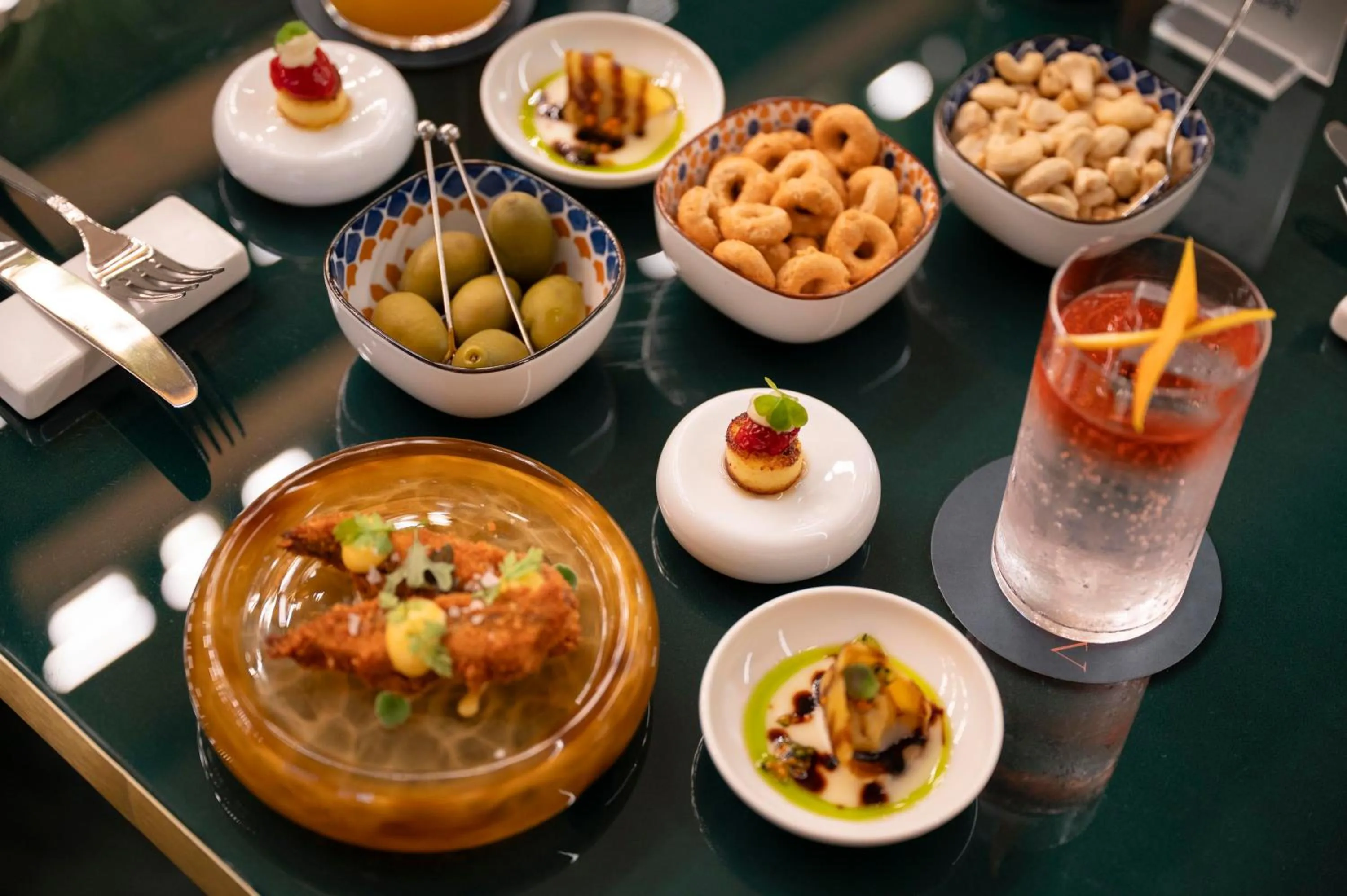 Food and drinks in Je Rome Hotel