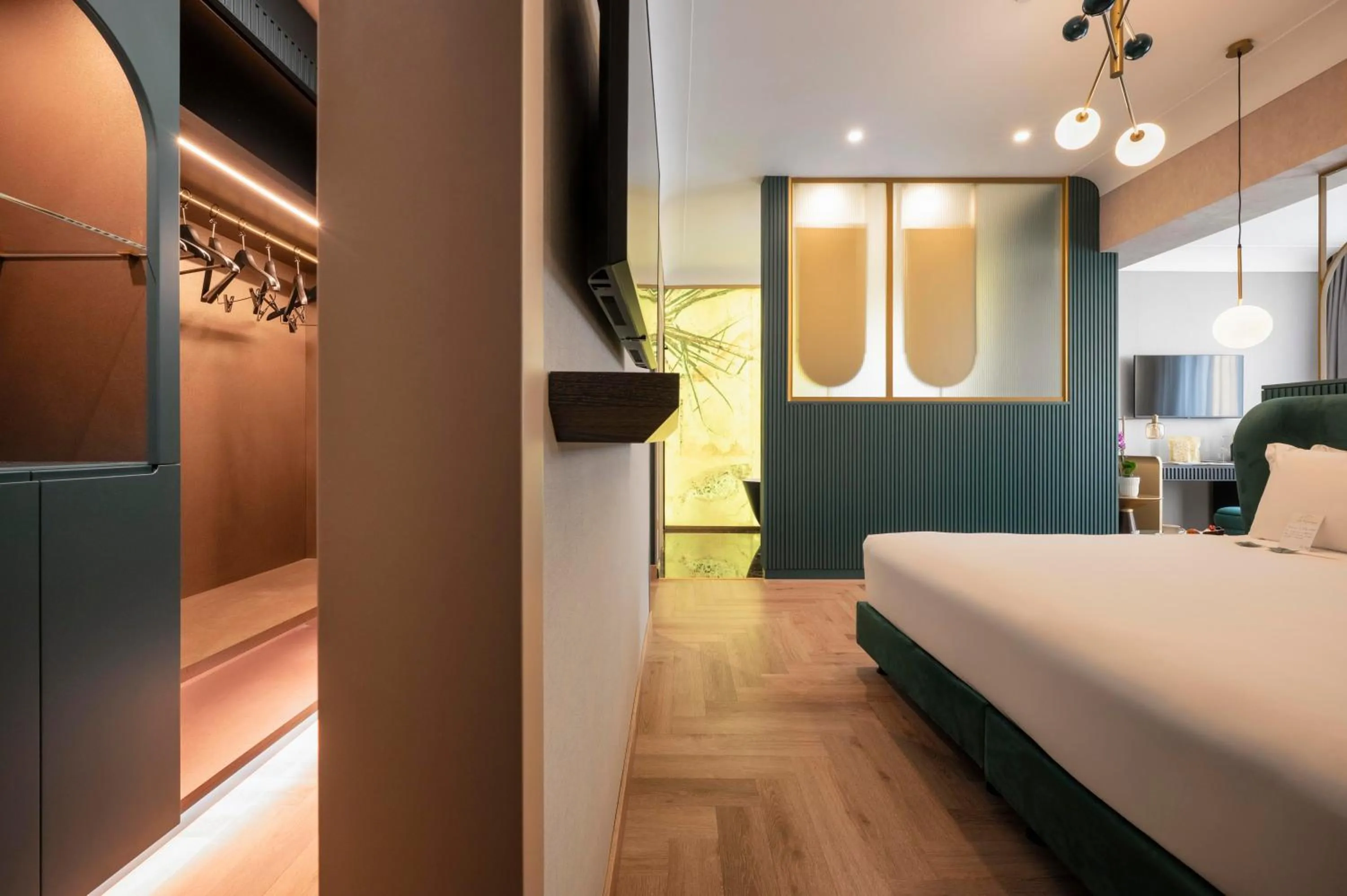 Bed in Je Rome Hotel