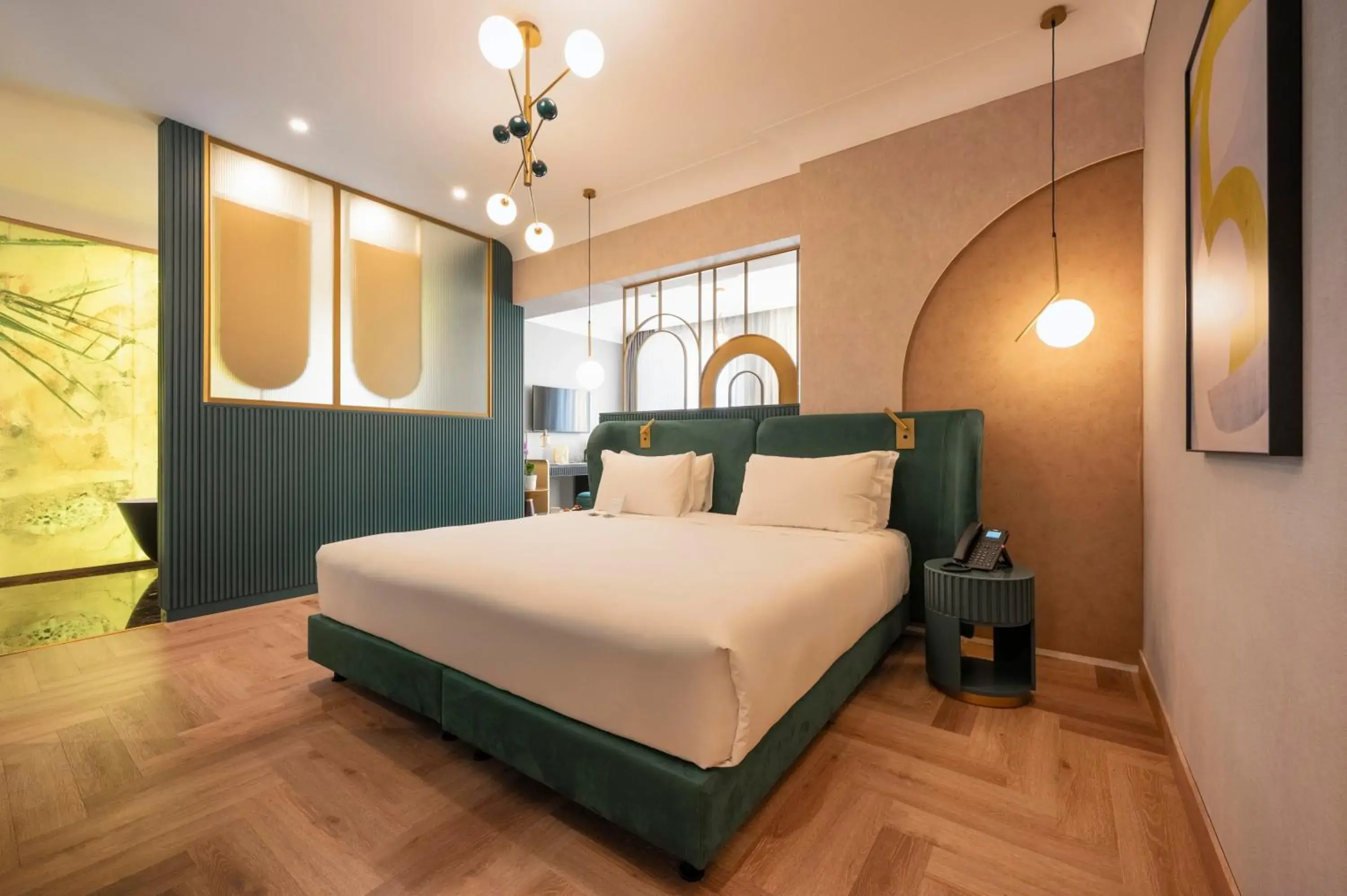 Bed in Je Rome Hotel Bed in Je Rome Hotel