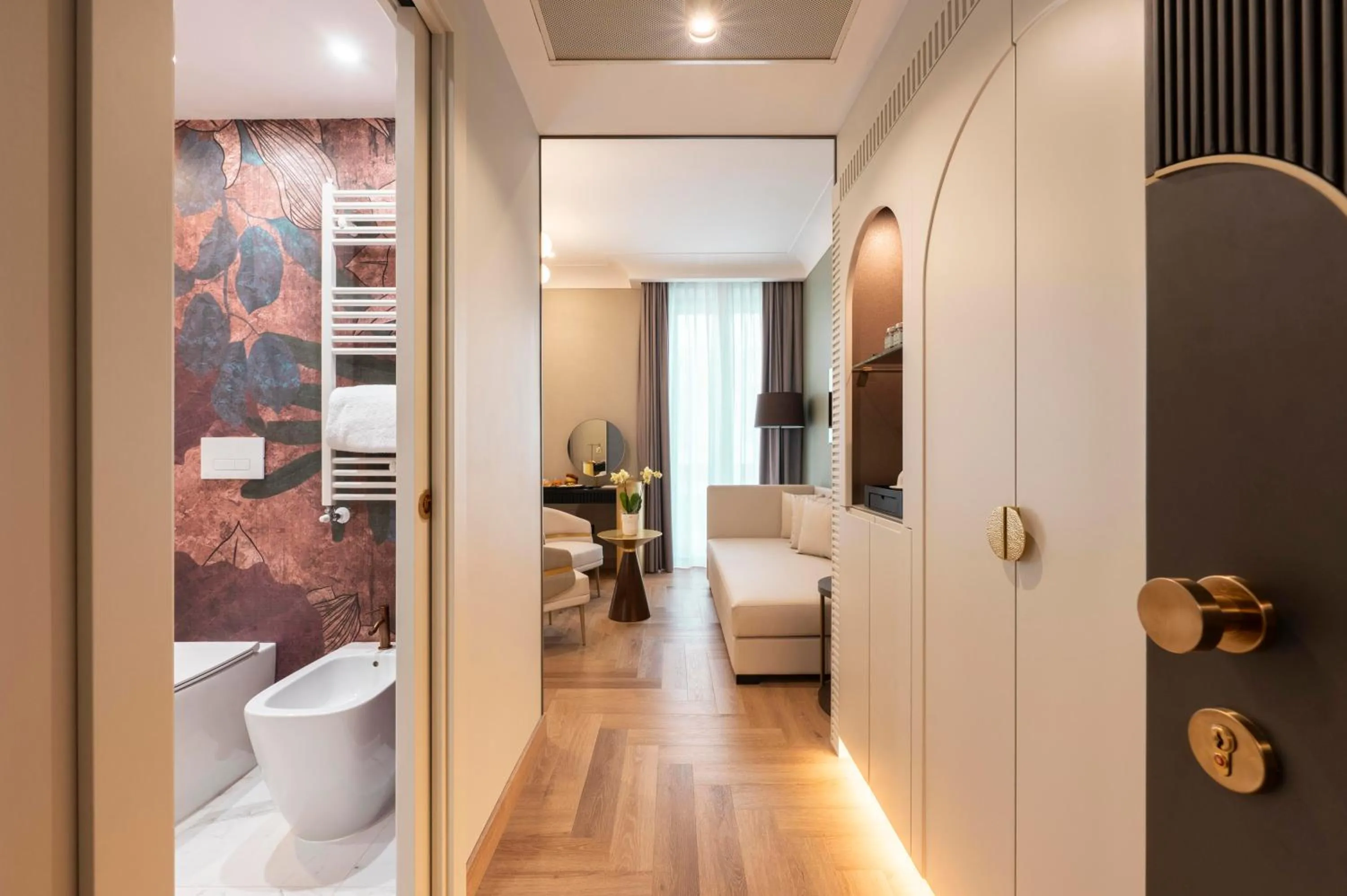 Bed in Je Rome Hotel