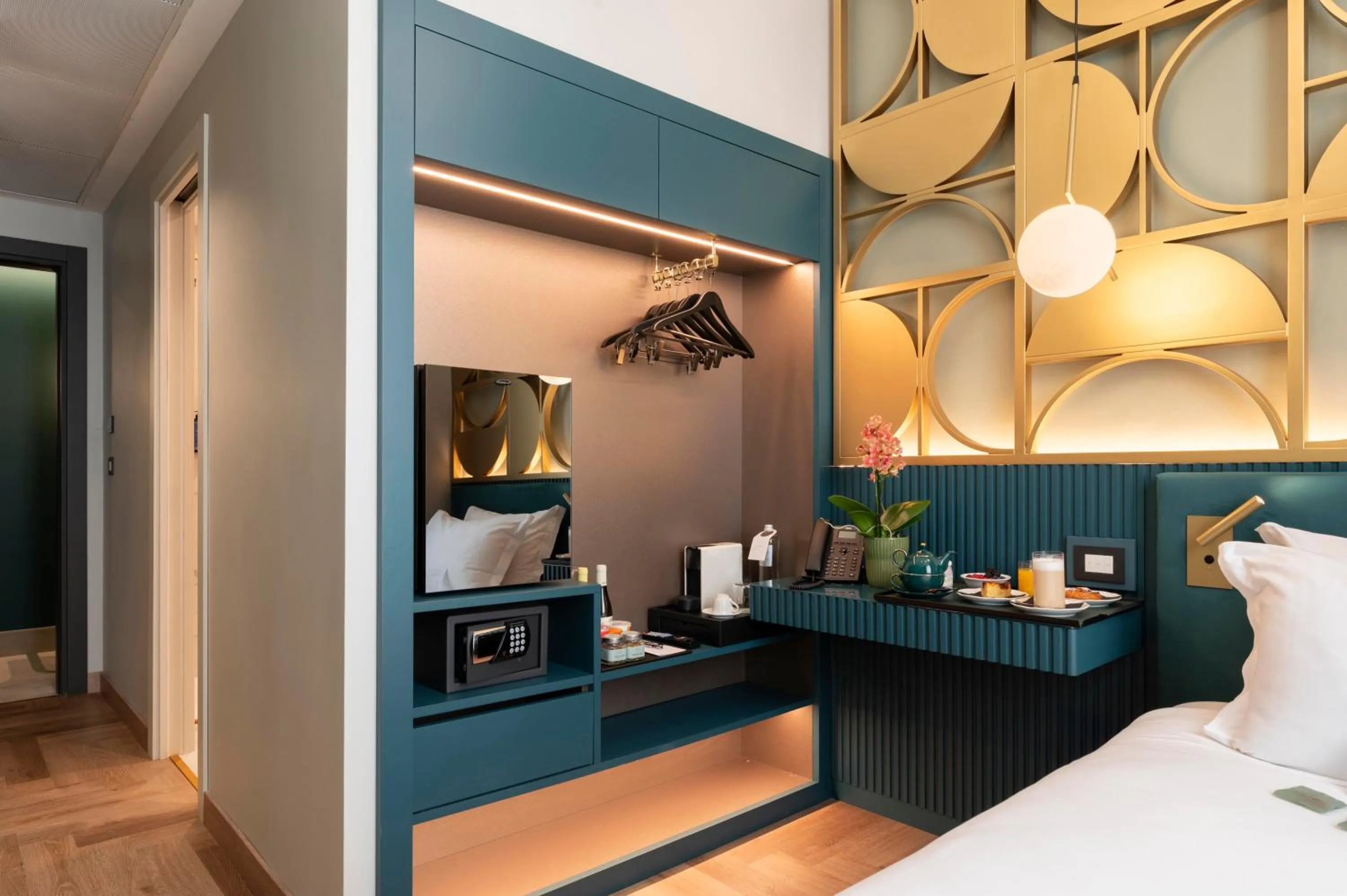 Bed in Je Rome Hotel