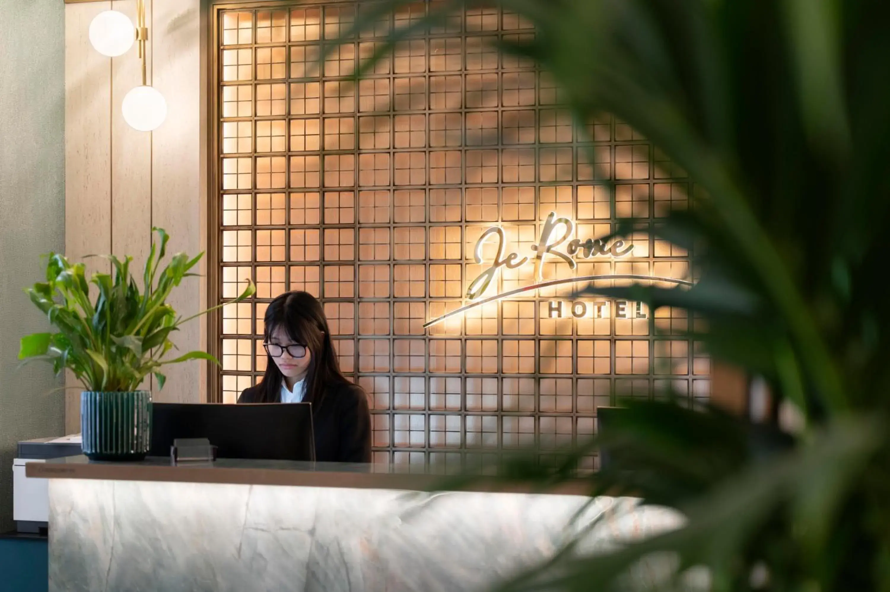 Lobby or reception in Je Rome Hotel Lobby or reception in Je Rome Hotel