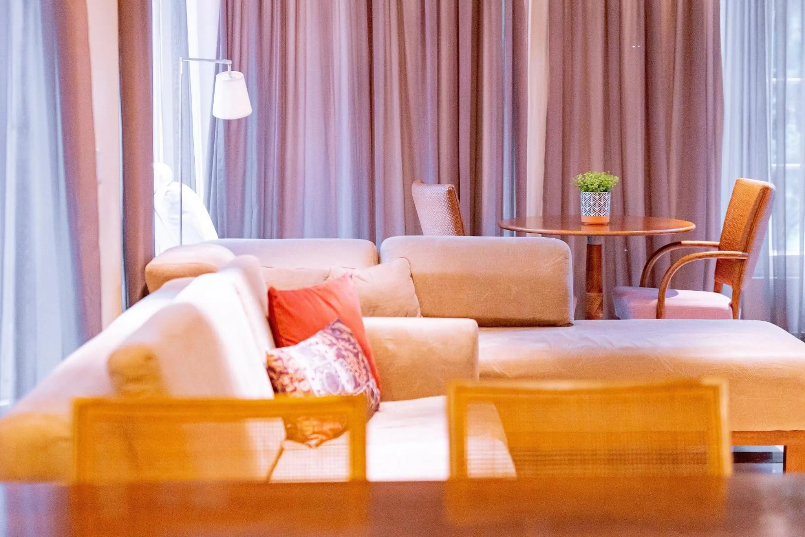 Seating area in Suíte Laje de Pedra Mountain Village