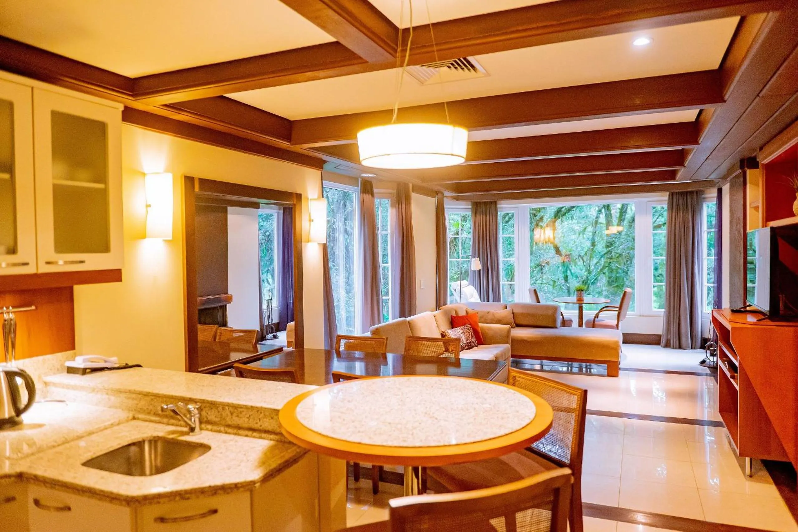 Seating area in Suíte Laje de Pedra Mountain Village