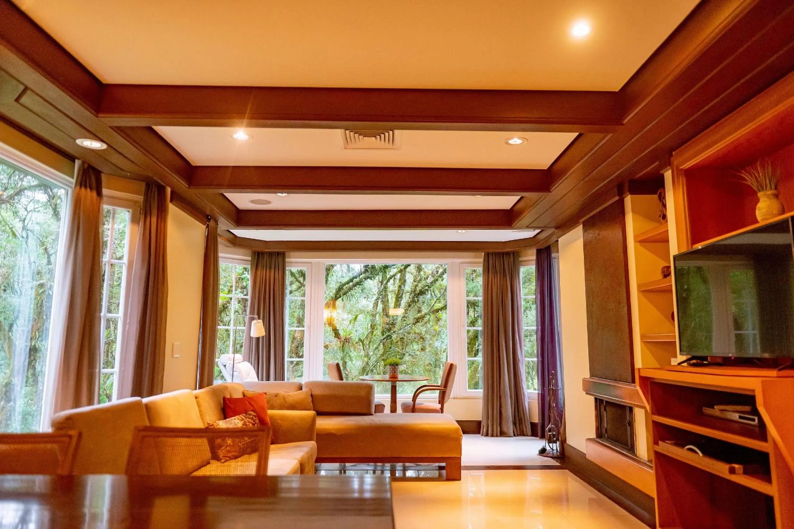 Seating area in Suíte Laje de Pedra Mountain Village