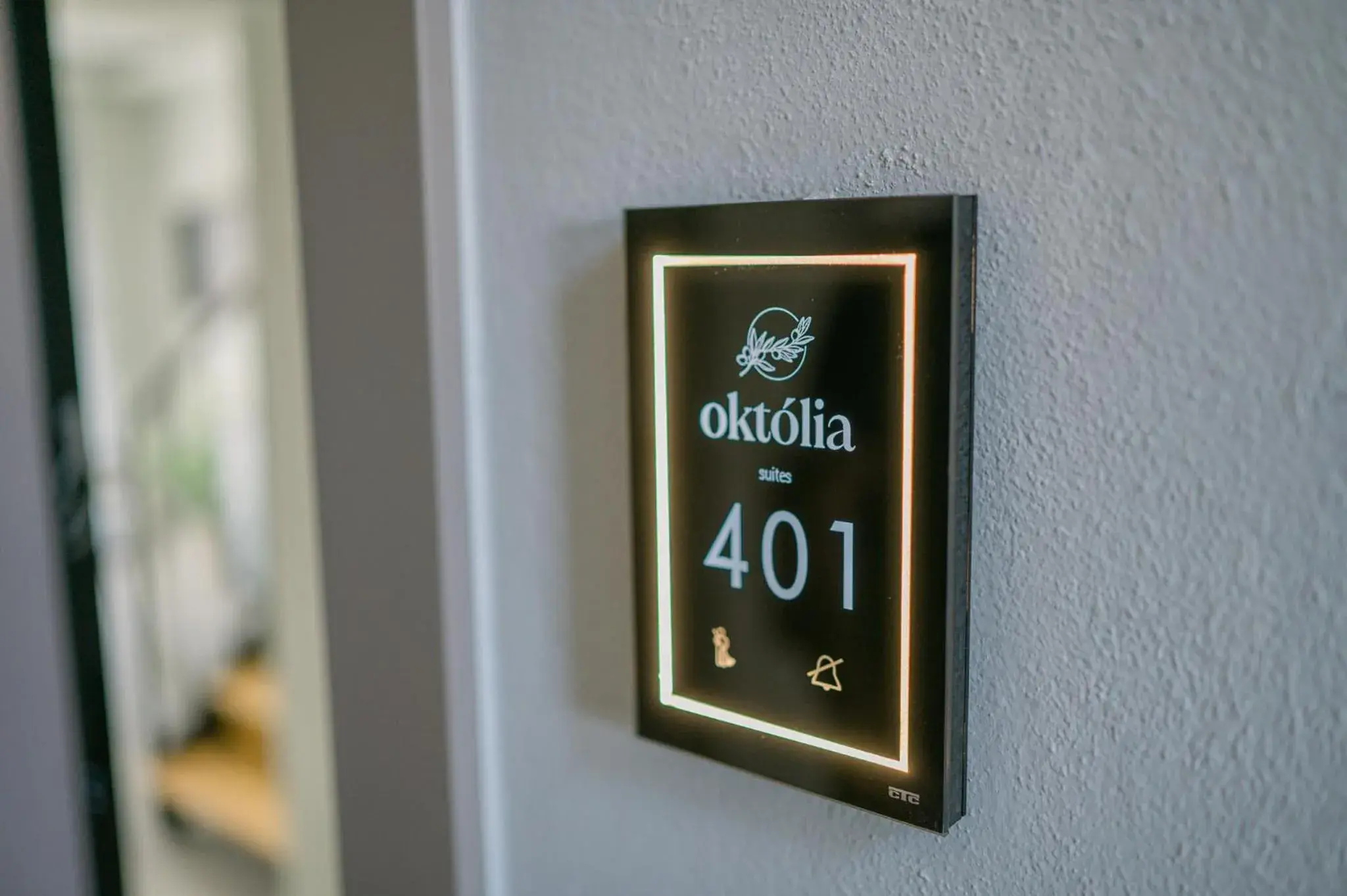 Facade/entrance in Oktolia suites Facade/entrance in Oktolia suites