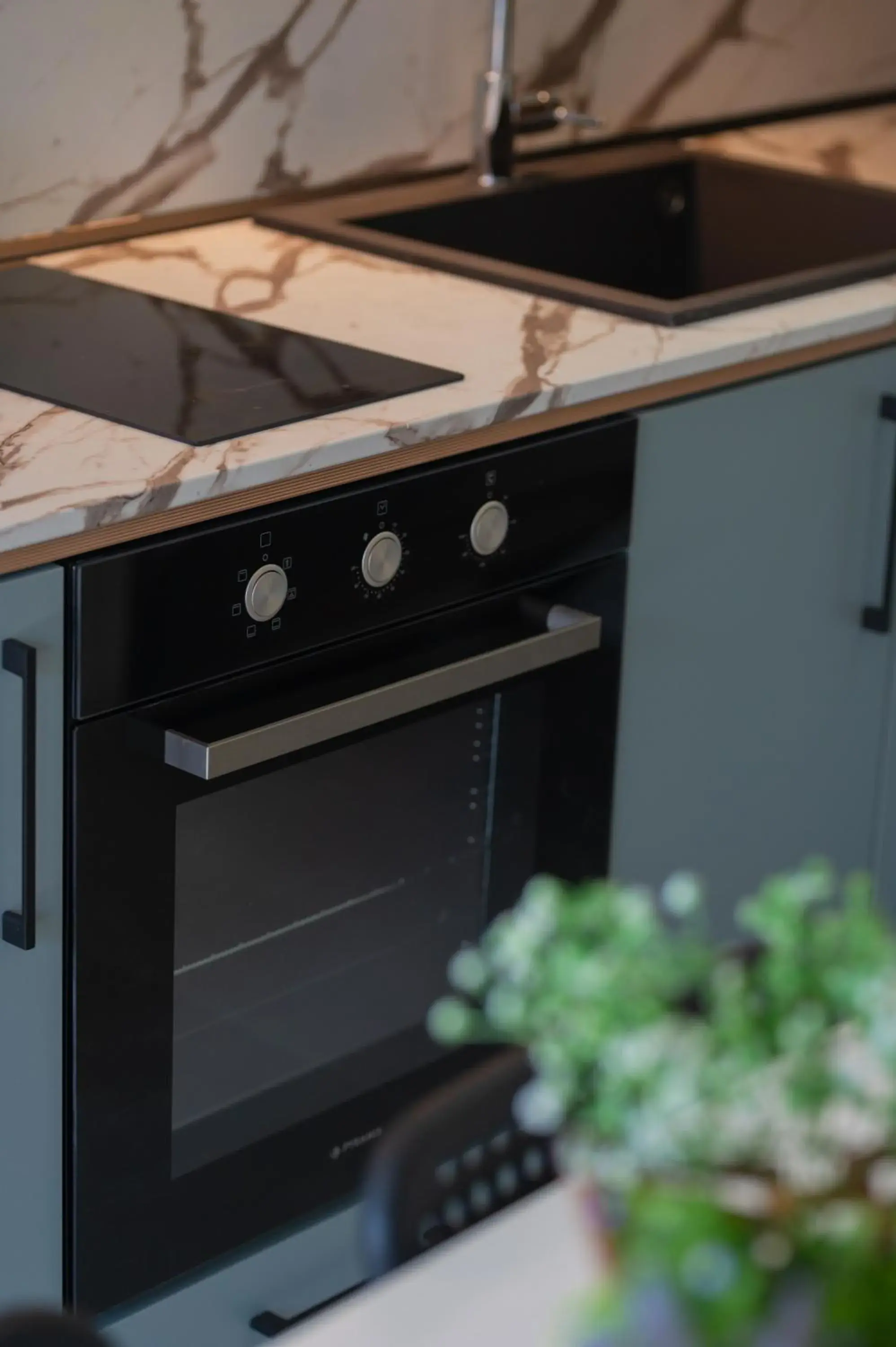 Kitchen or kitchenette in Oktolia suites Kitchen or kitchenette in Oktolia suites