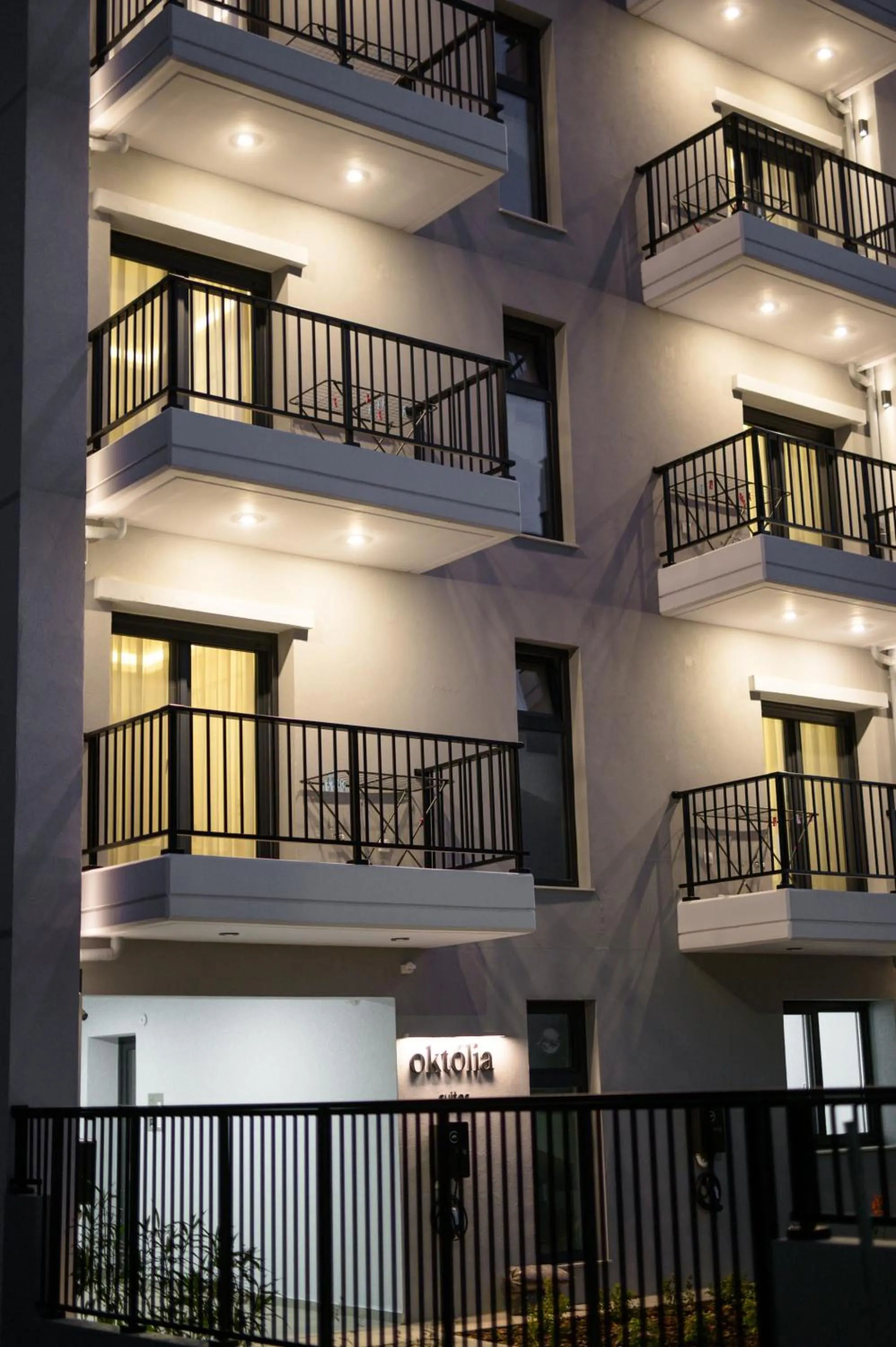 Facade/entrance in Oktolia suites