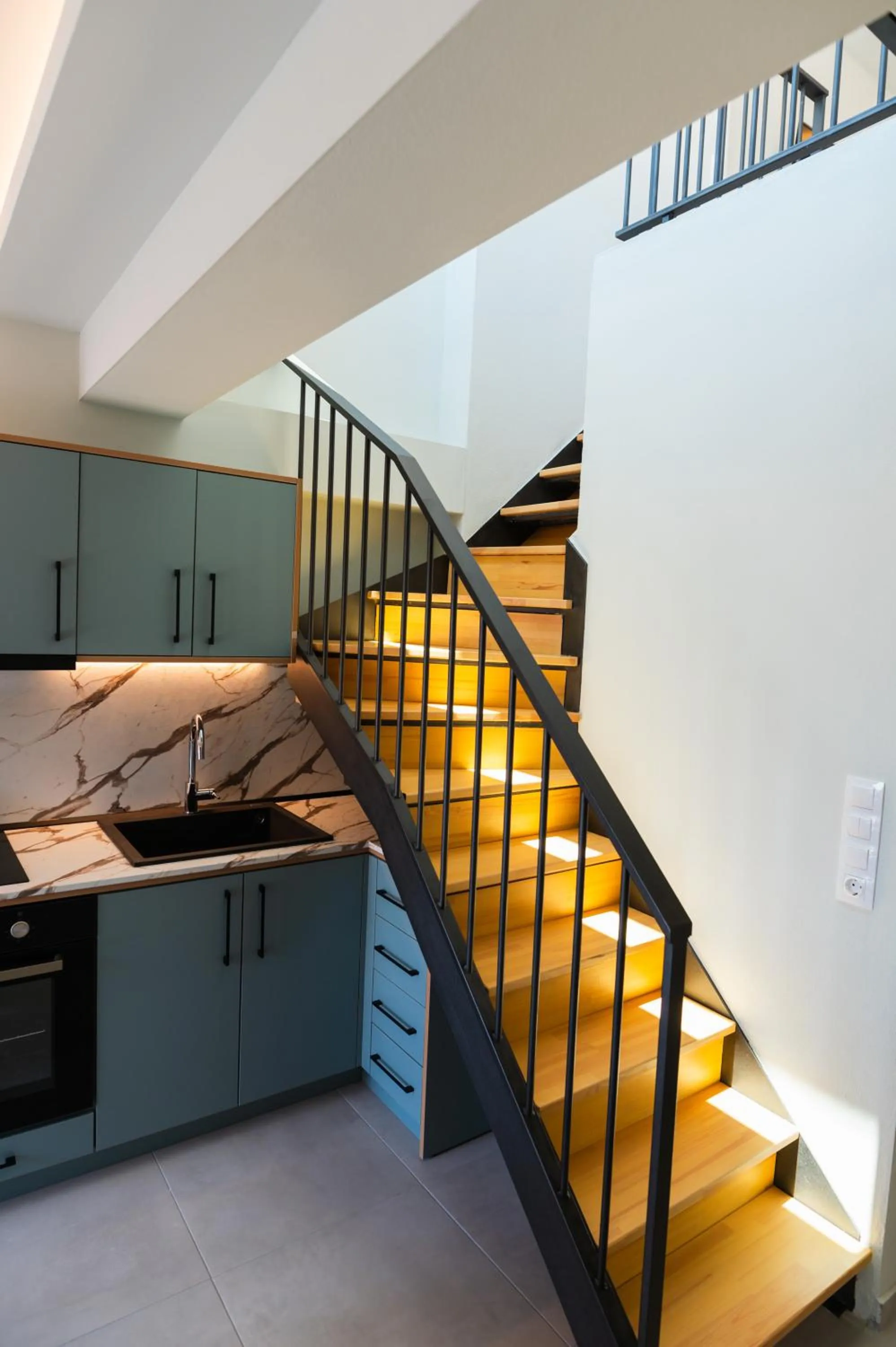 Living room in Oktolia suites