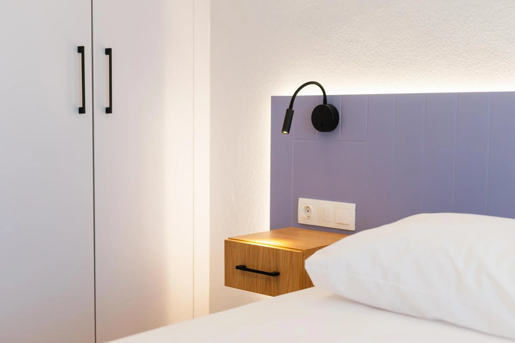 Bed in Oktolia suites