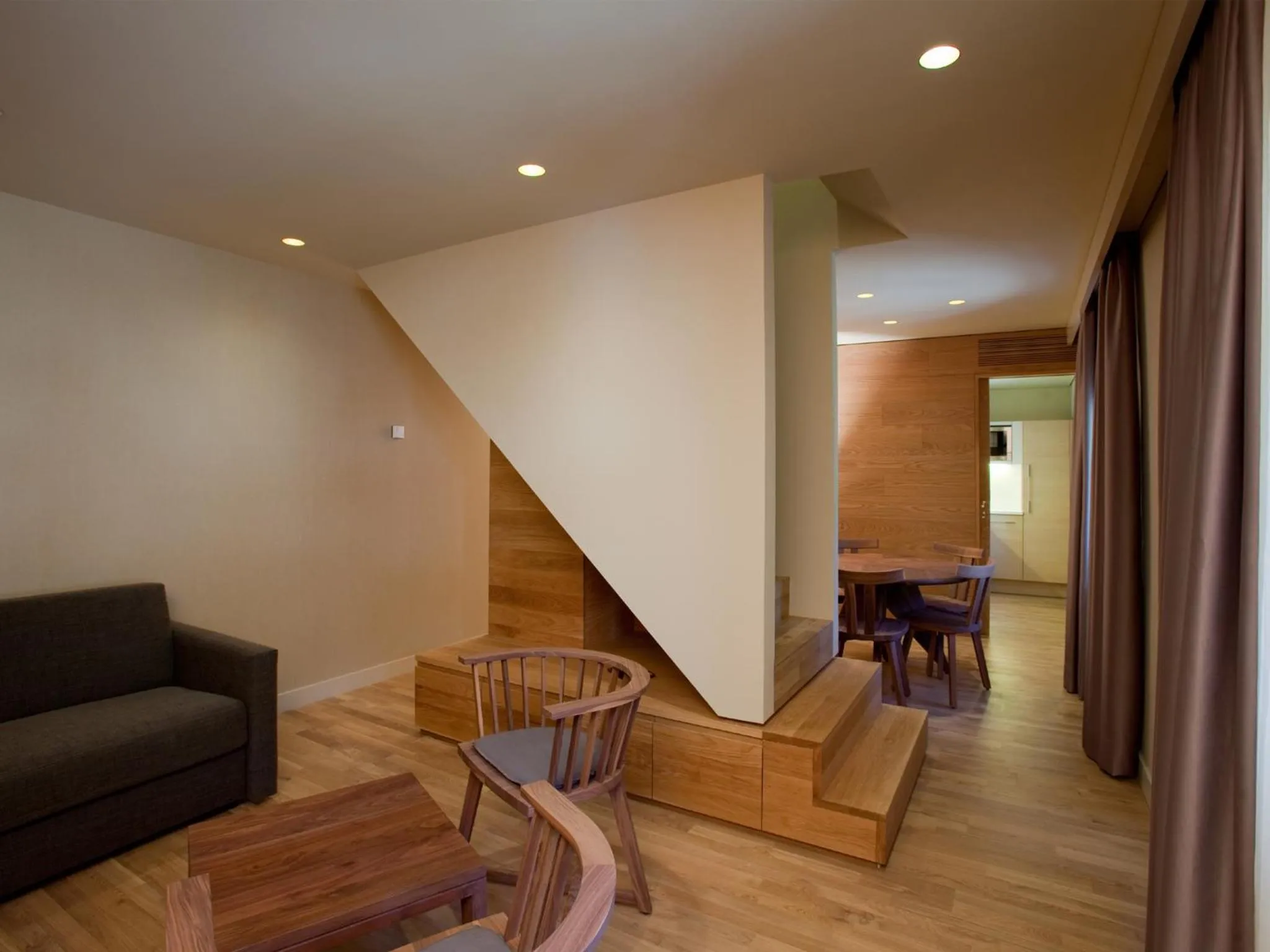 Seating area in Hotel Vall de Núria