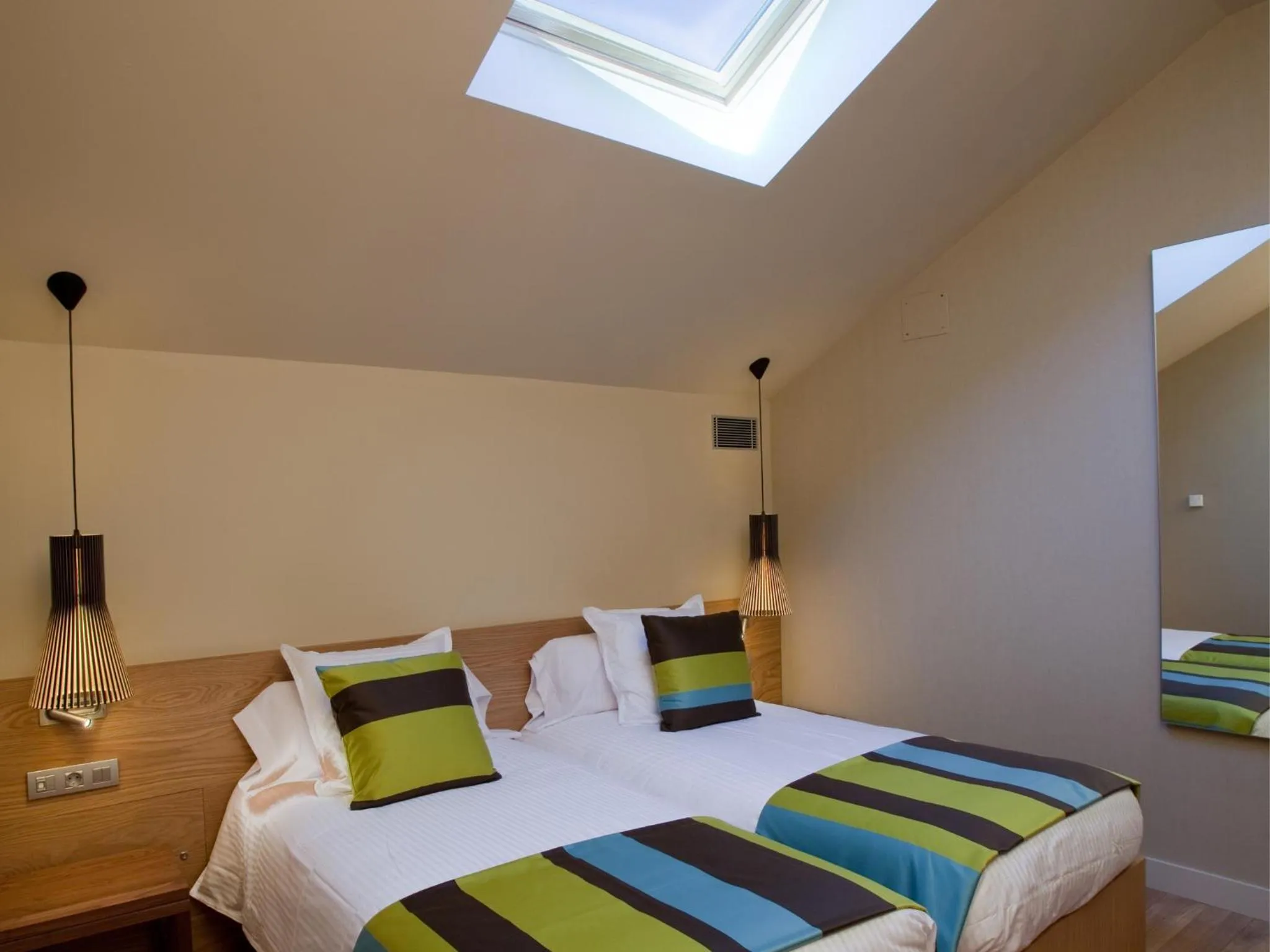 Bed in Hotel Vall de Núria